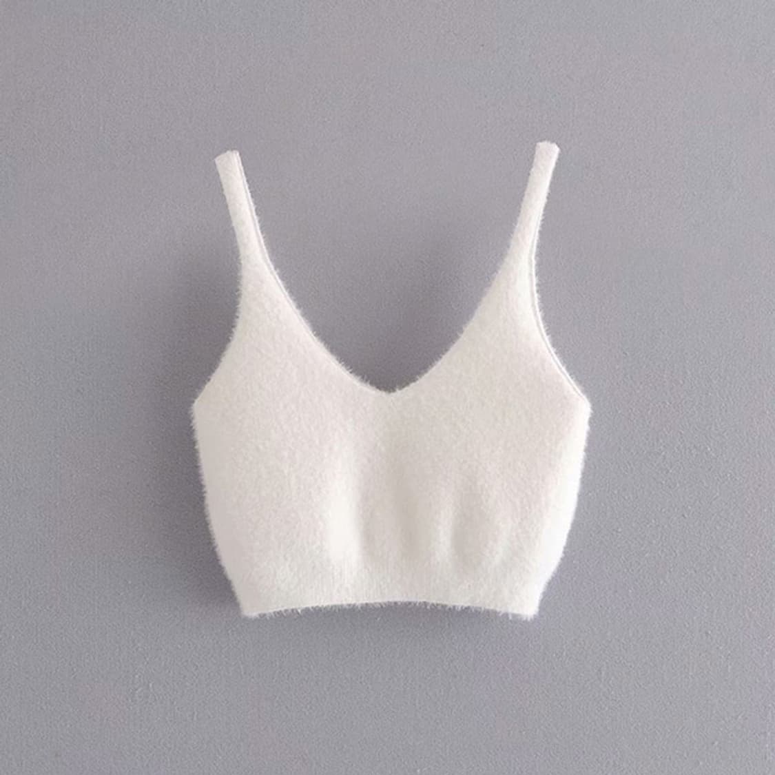 3피스 화이트 니트 탑/가디건/반바지 세트 상품이미지3