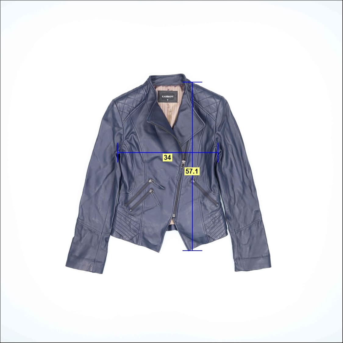 [55] 카시바디 여성 양가죽 라이더자켓 0105H1 상품이미지5