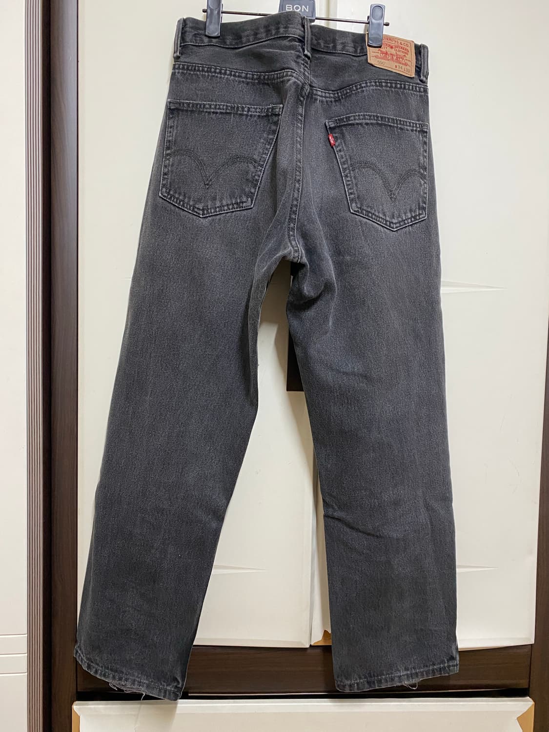 리바이스 550 블랙진 34x30 상품이미지2