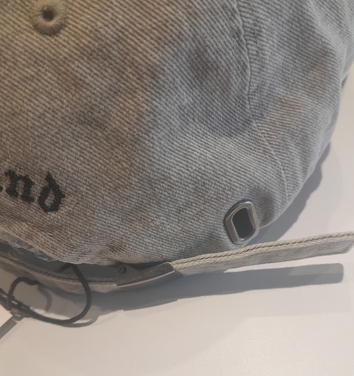 💥(새상품) 아웃스탠딩 워싱 볼캡 (베이지)
 상품이미지5