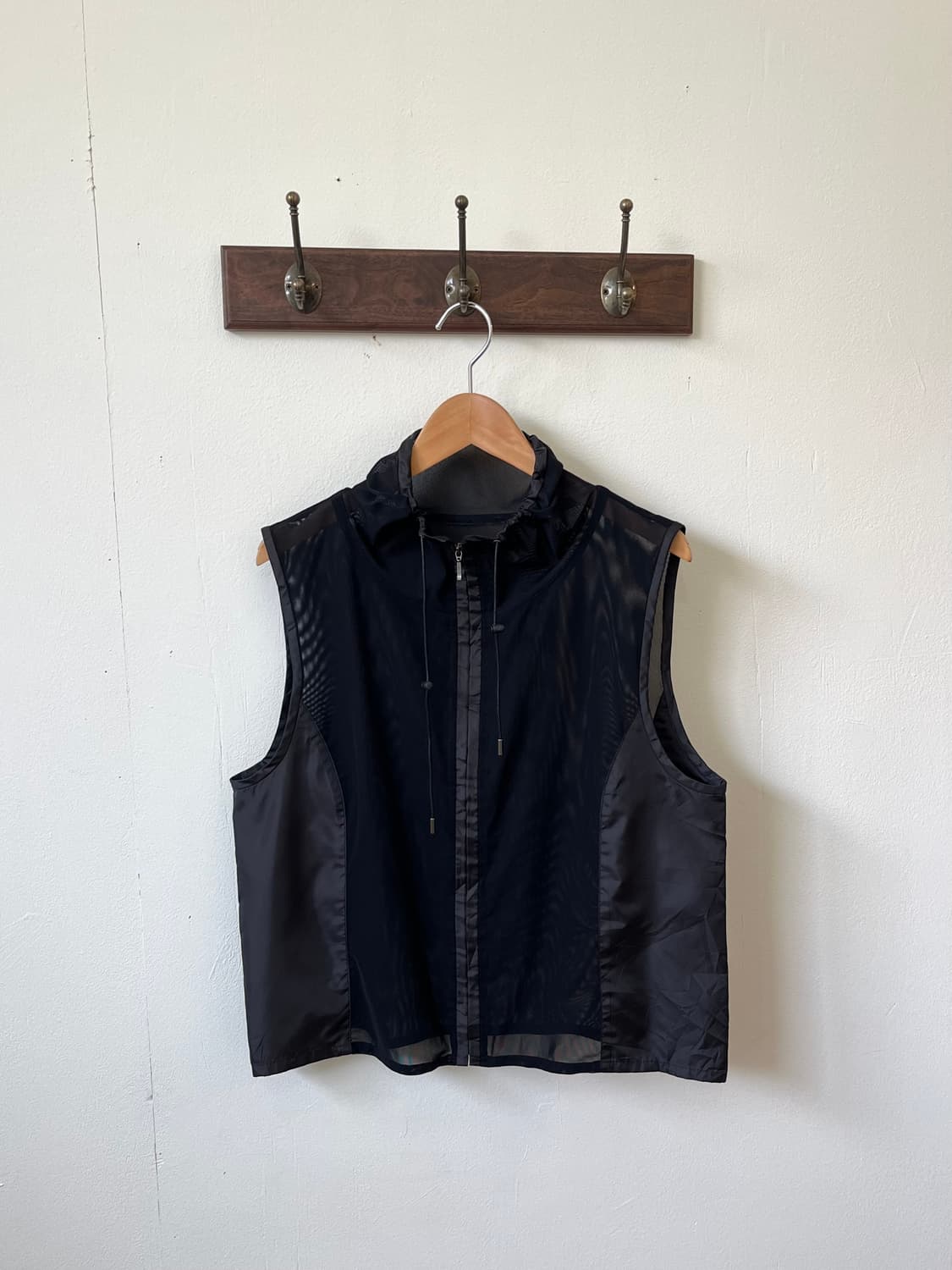 JIZZO 시스루 vest 상품이미지3