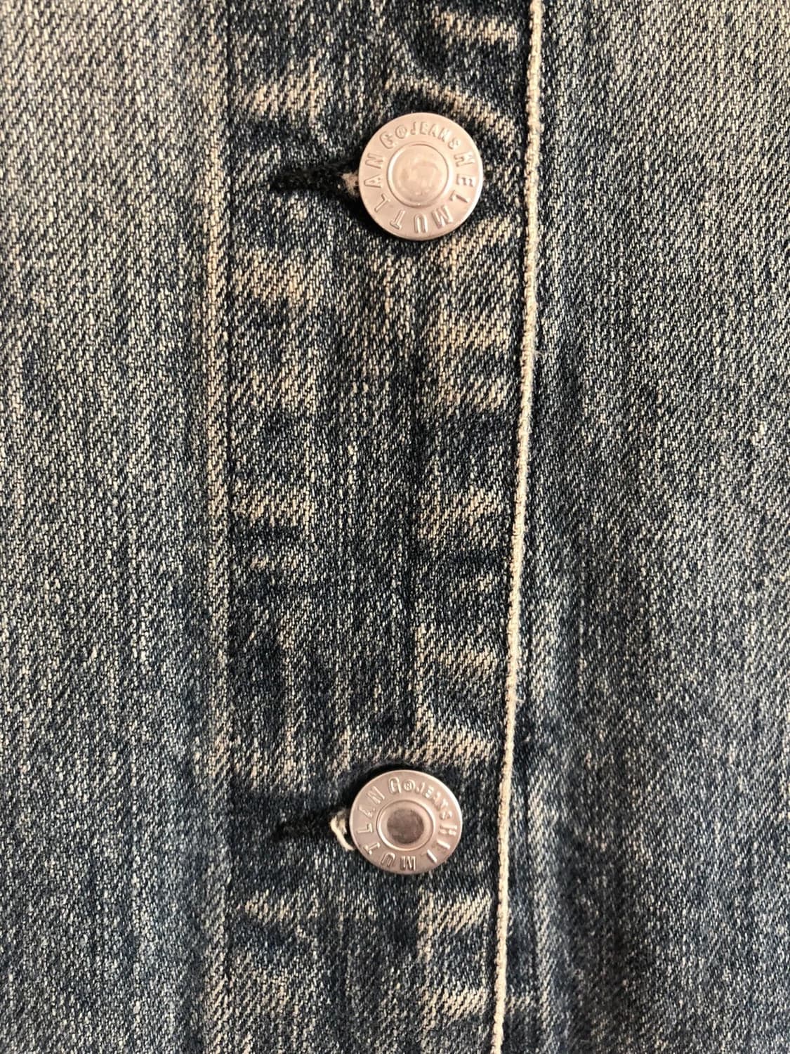 헬무트 랭 빈티지 워시드 데님 자켓 상품이미지5