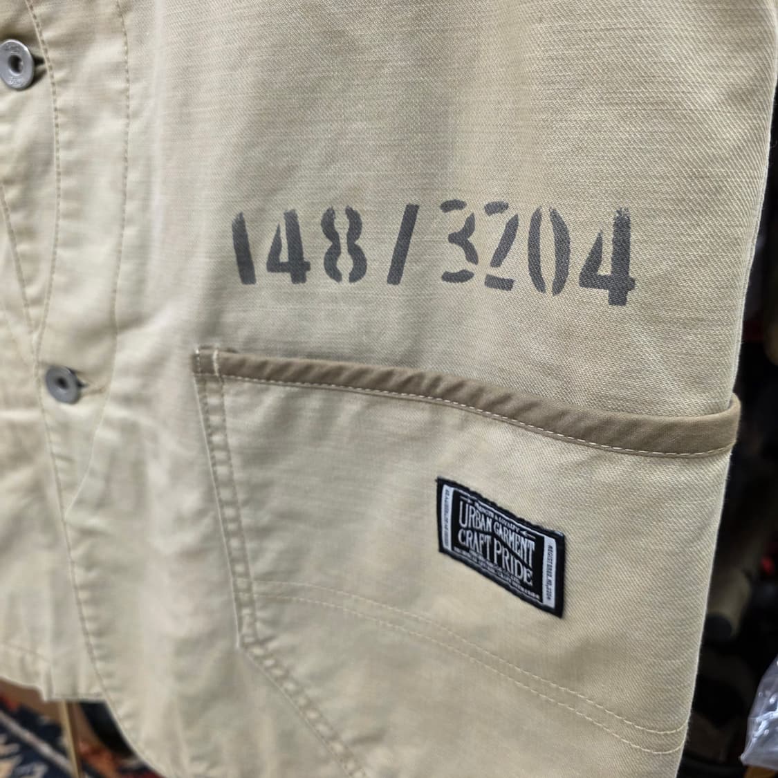 NEIGHBORHOOD 밀리터리 퀼팅 베스트 상품이미지4