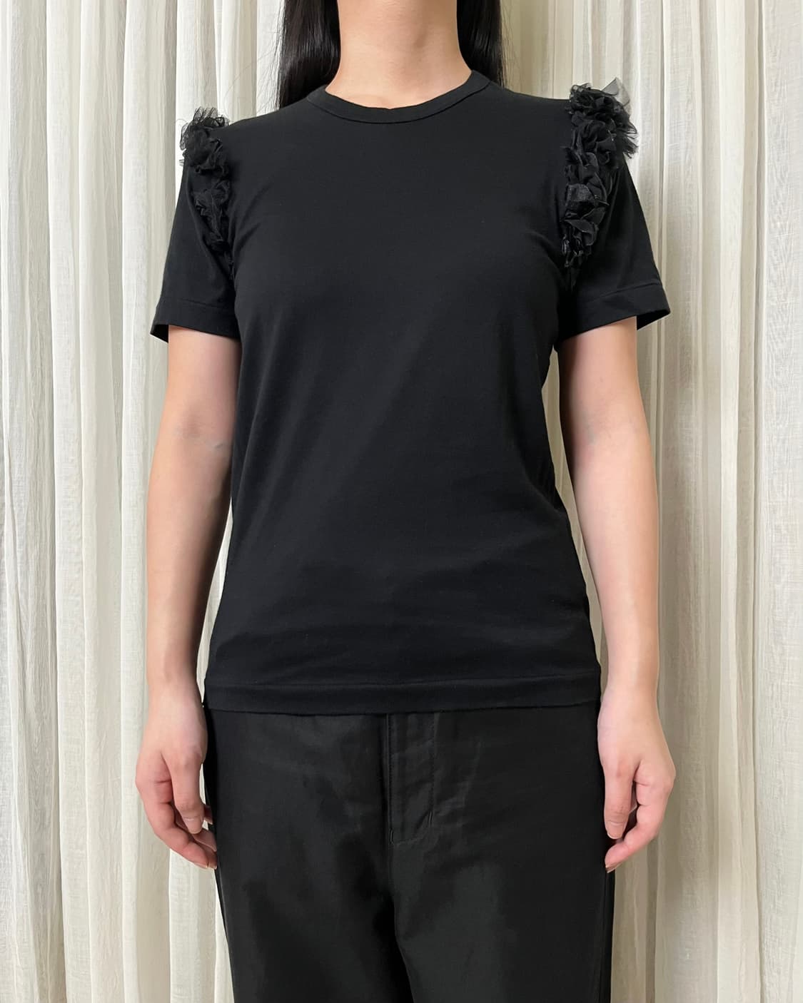 꼼데가르송 숄더 레이스 티셔츠 comme des garcons 상품이미지8