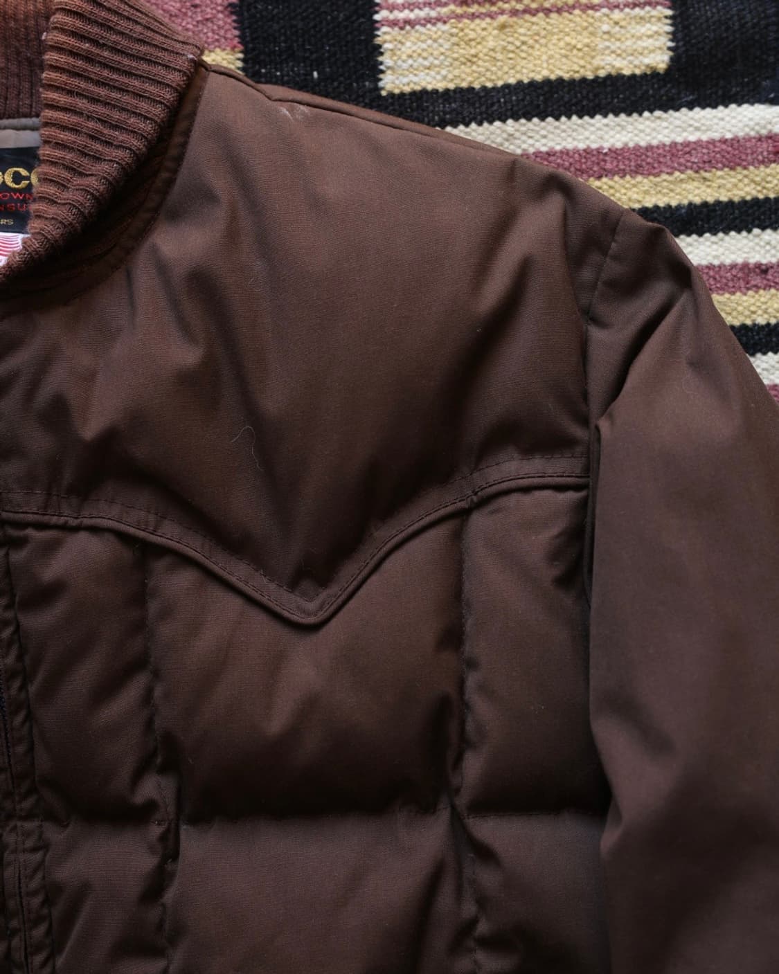 Tempco(템포) 70s 웨스턴 구스다운 자켓 상품이미지4