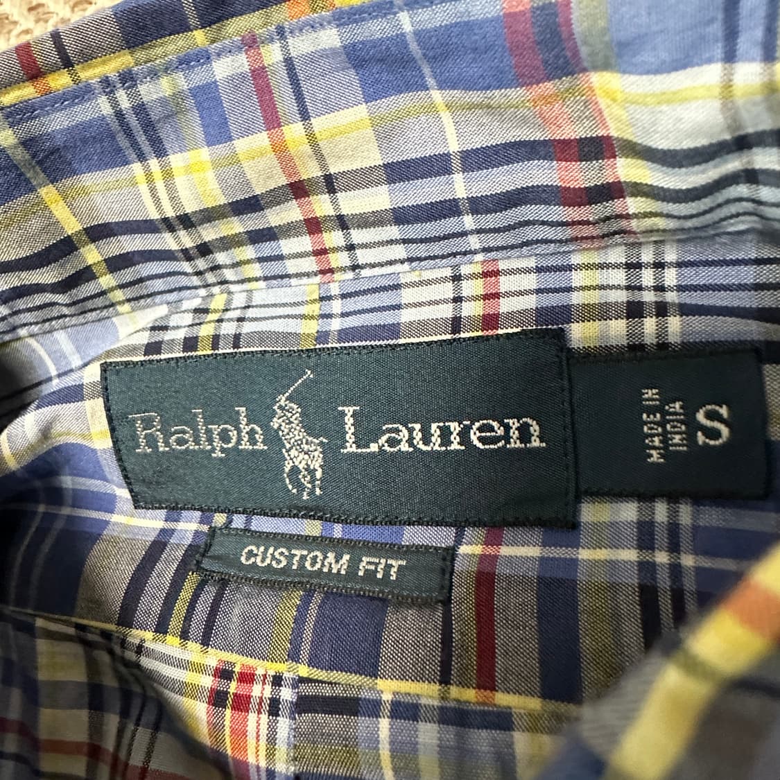 POLO RALPH LAUREN check shirt 상품이미지4