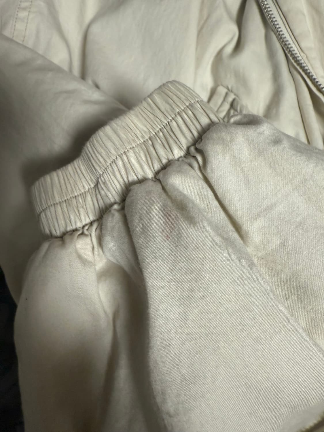 오픈와이와이 코튼 카고 봄버 베이지 L 상품이미지5