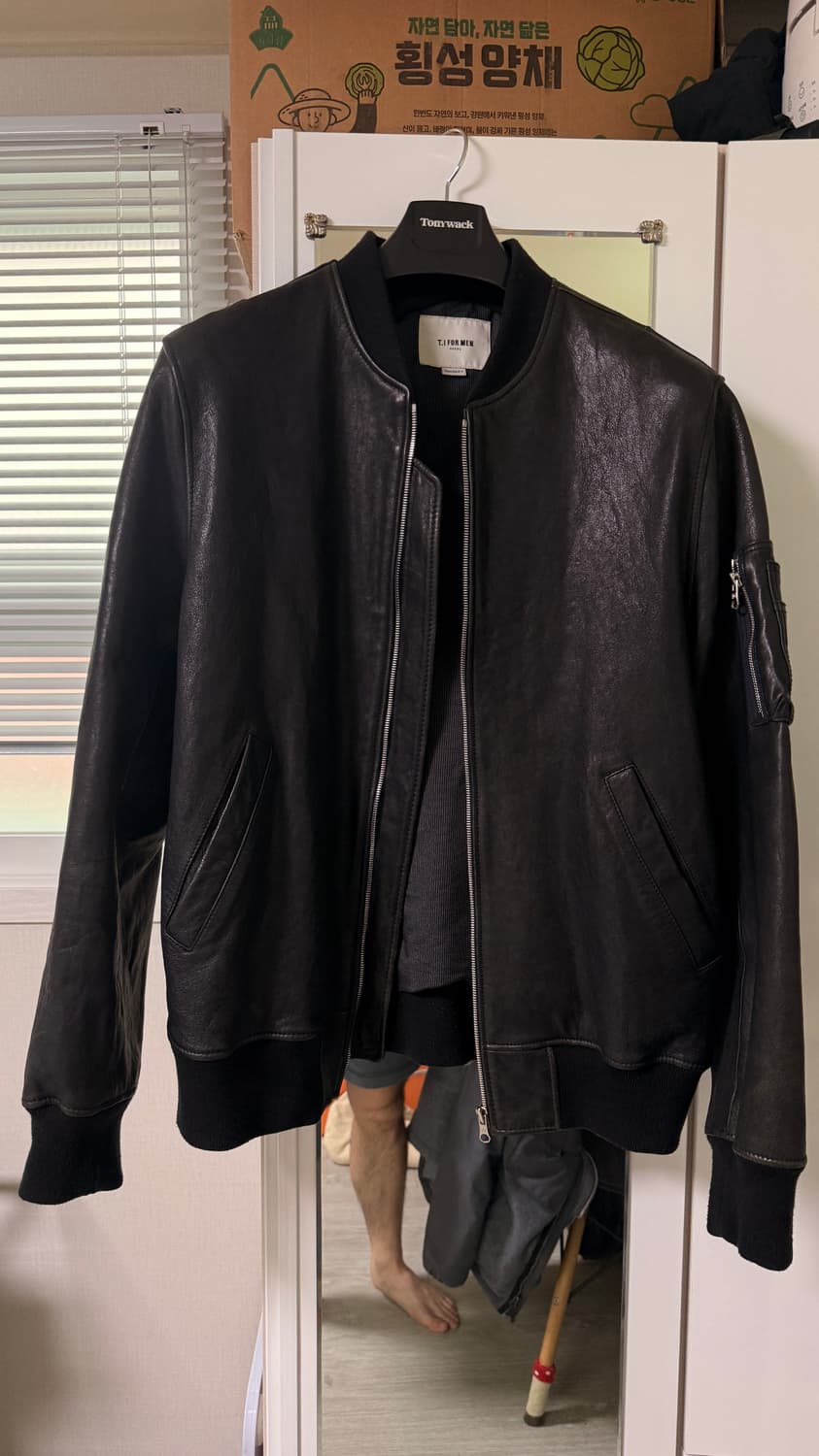 티아이포맨 양가죽 자켓 XXL 상품이미지7