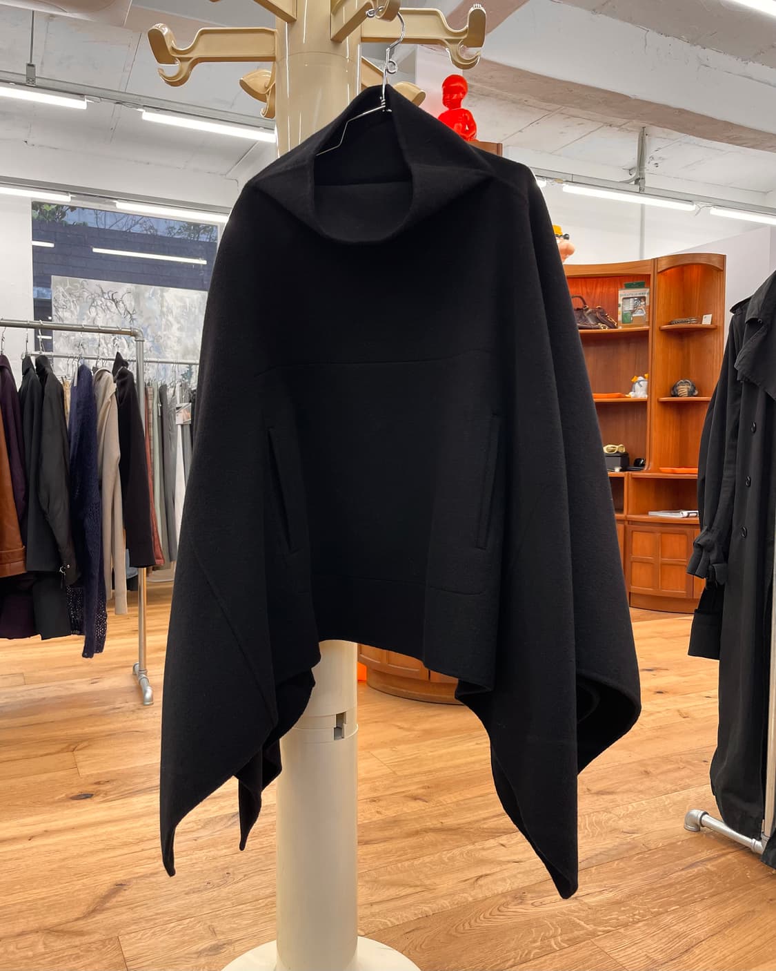 DKNY 헤비 울 판초 상품이미지3