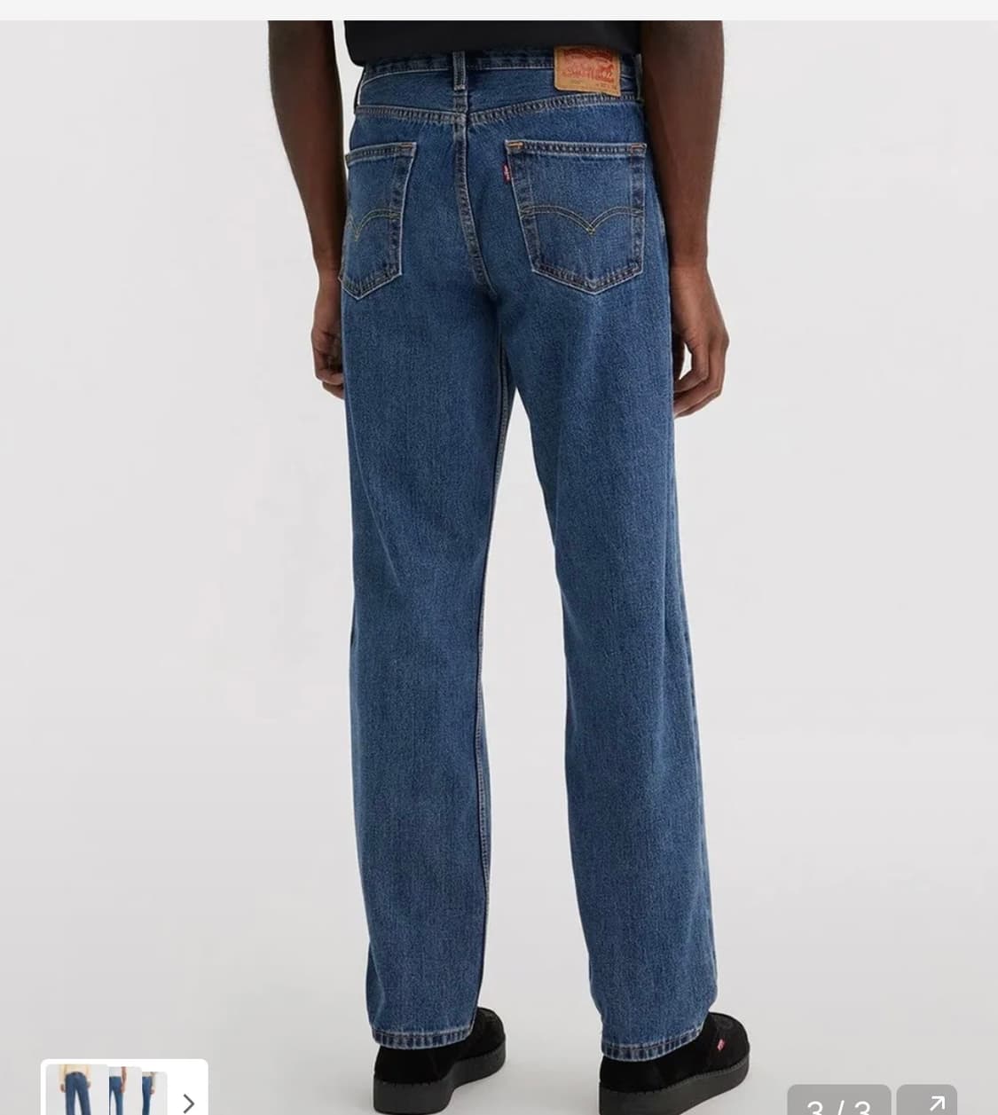 (32) 리바이스 505 레귤러진 00505-488 다크인디고 상품이미지2