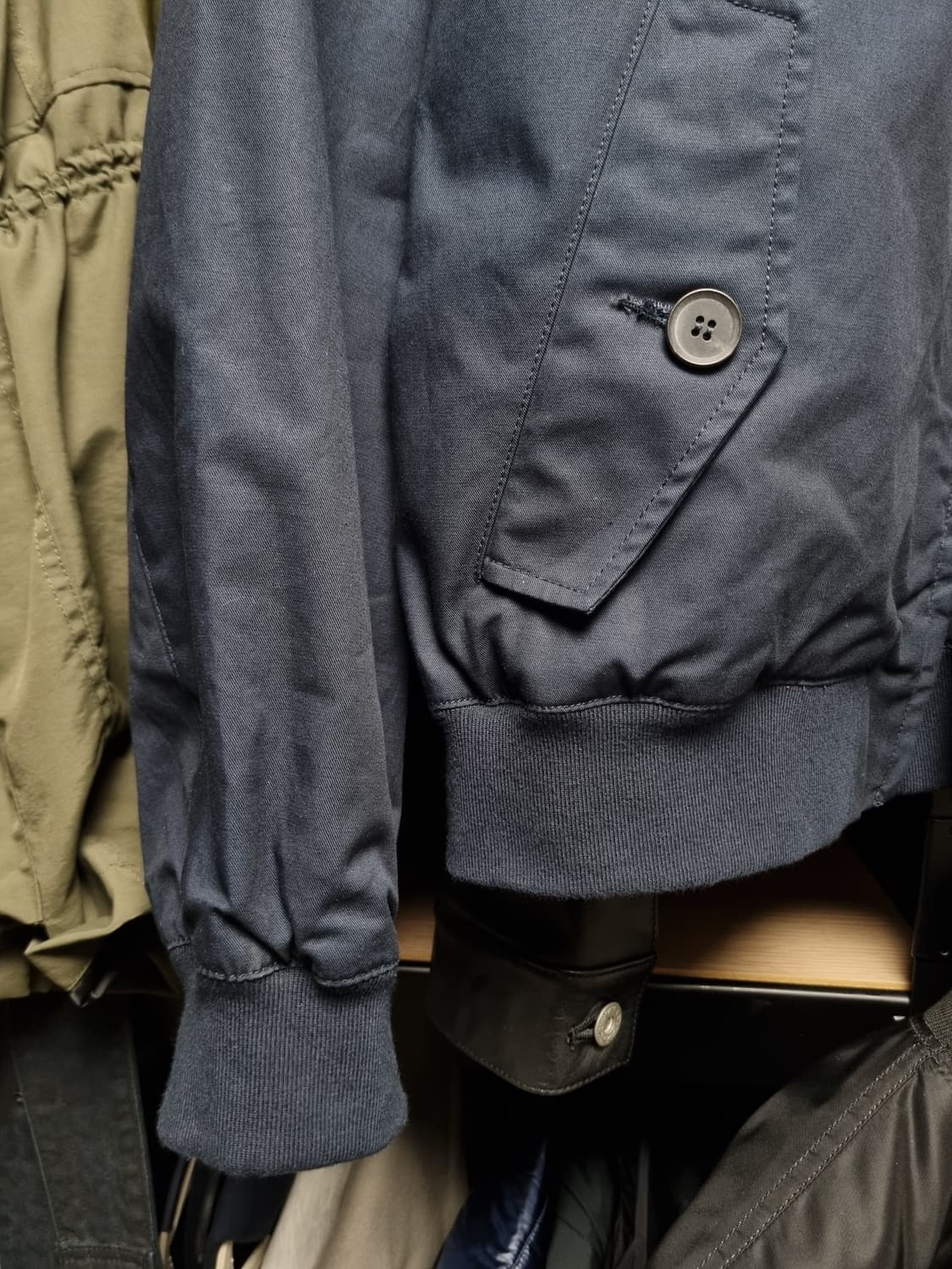 무신사스탠다드 네이비 헤링턴 G9 자켓 105사이즈 상품이미지3