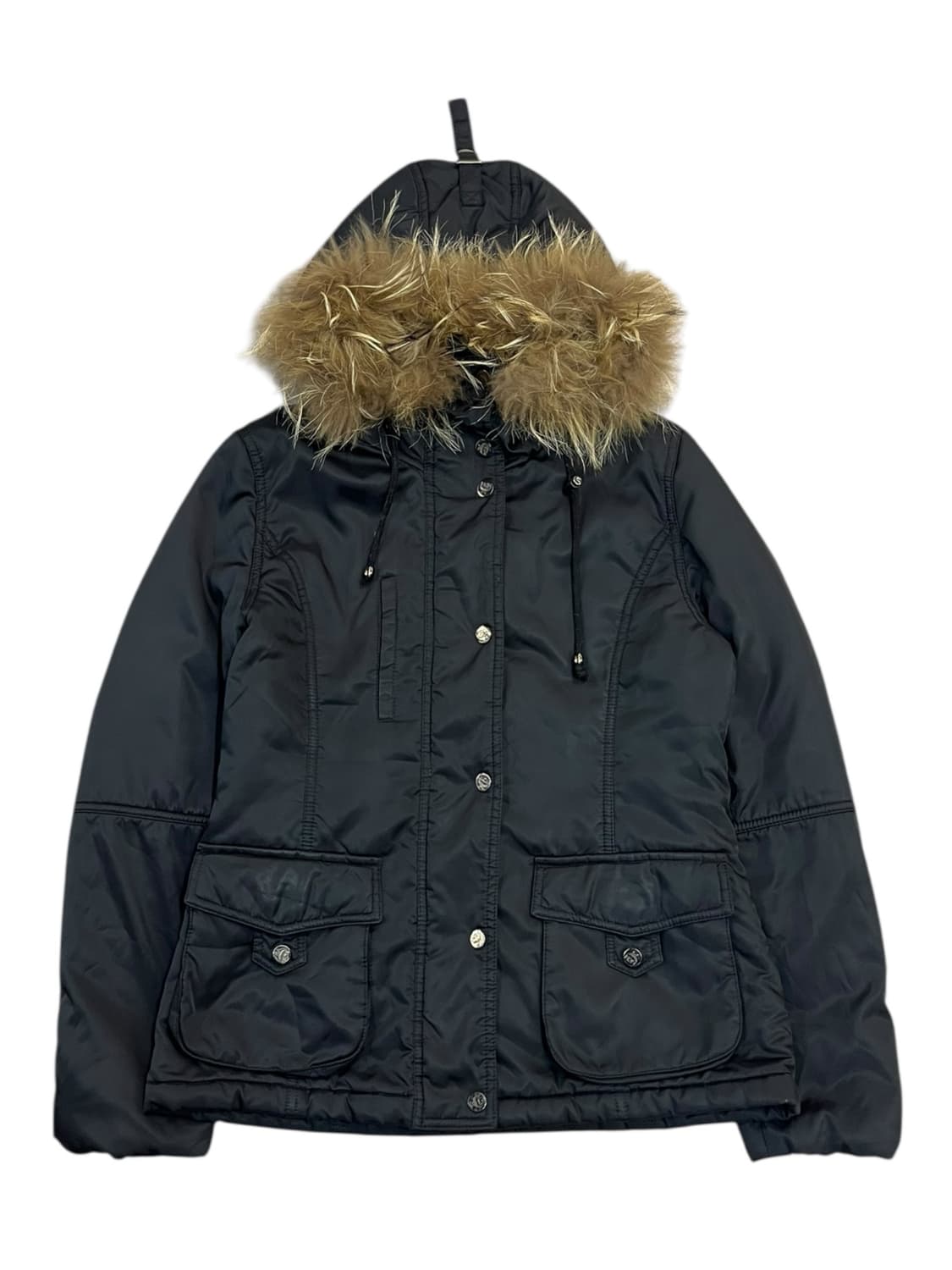 엠씨엠 MCM 라쿤털 후드 자켓 블랙 90 #csz2136 상품이미지3