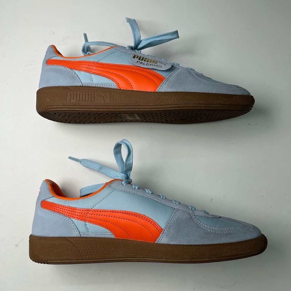 퓨마 팔레르모 OG 실버 스카이 카옌 페퍼 스니커즈 270 상품이미지3