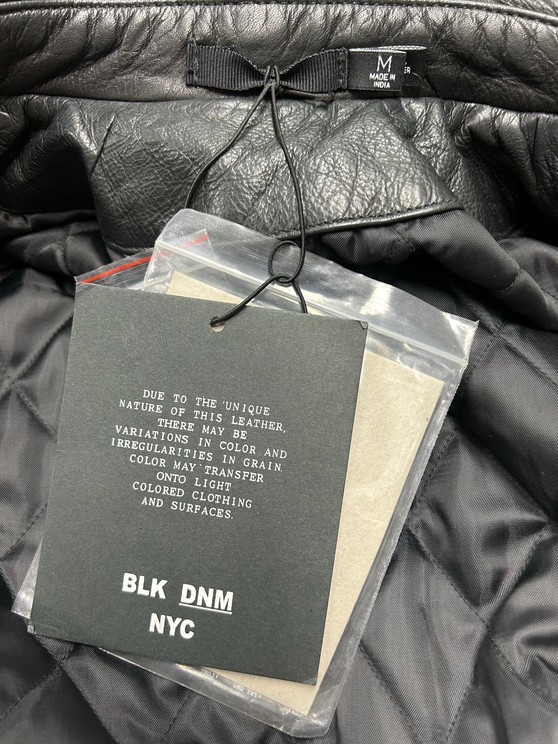BLK DNM A-2 가죽 자켓 상품이미지7
