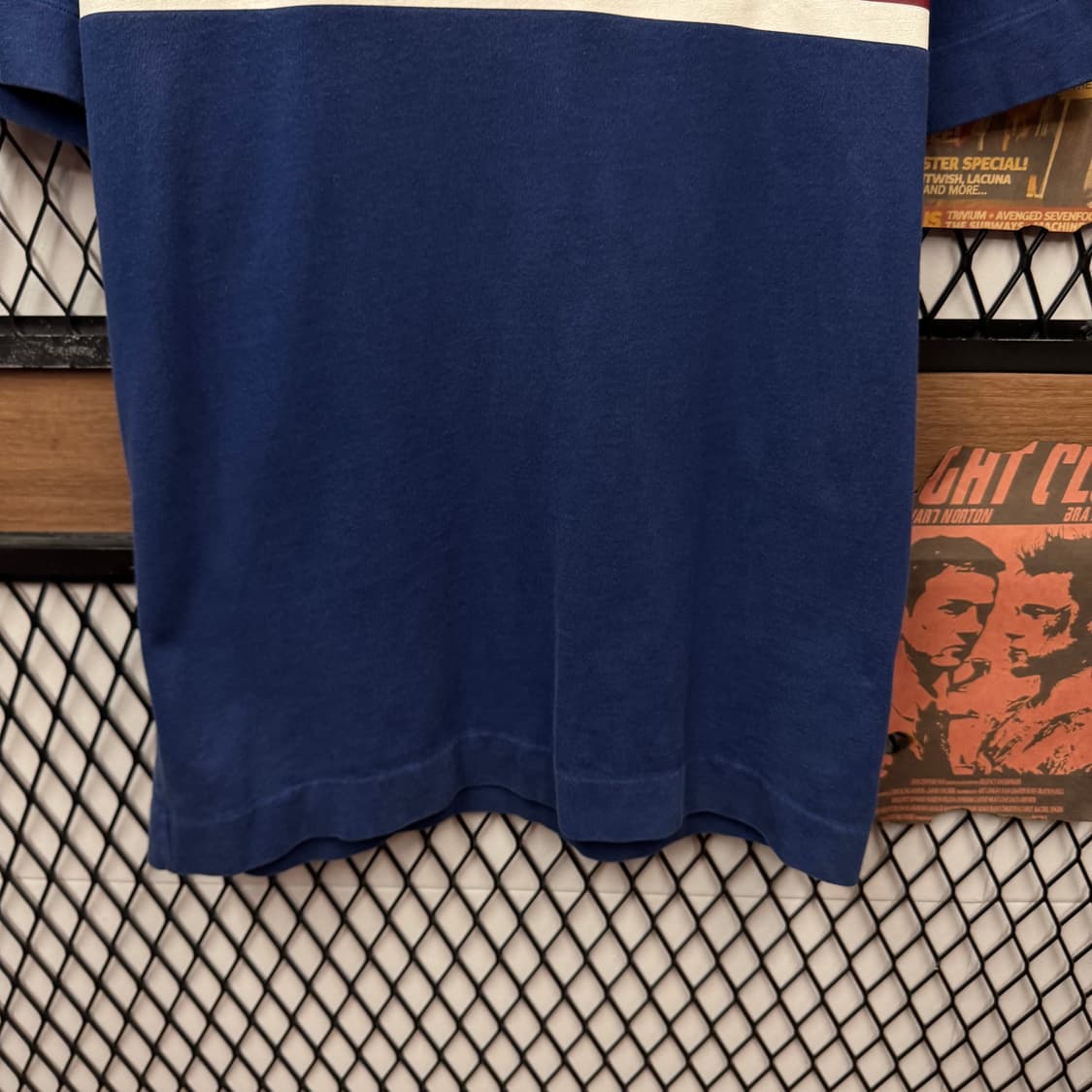 나이키 스웻 반팔티 전면 레터링 빅로고 포인트 네이비 상품이미지4