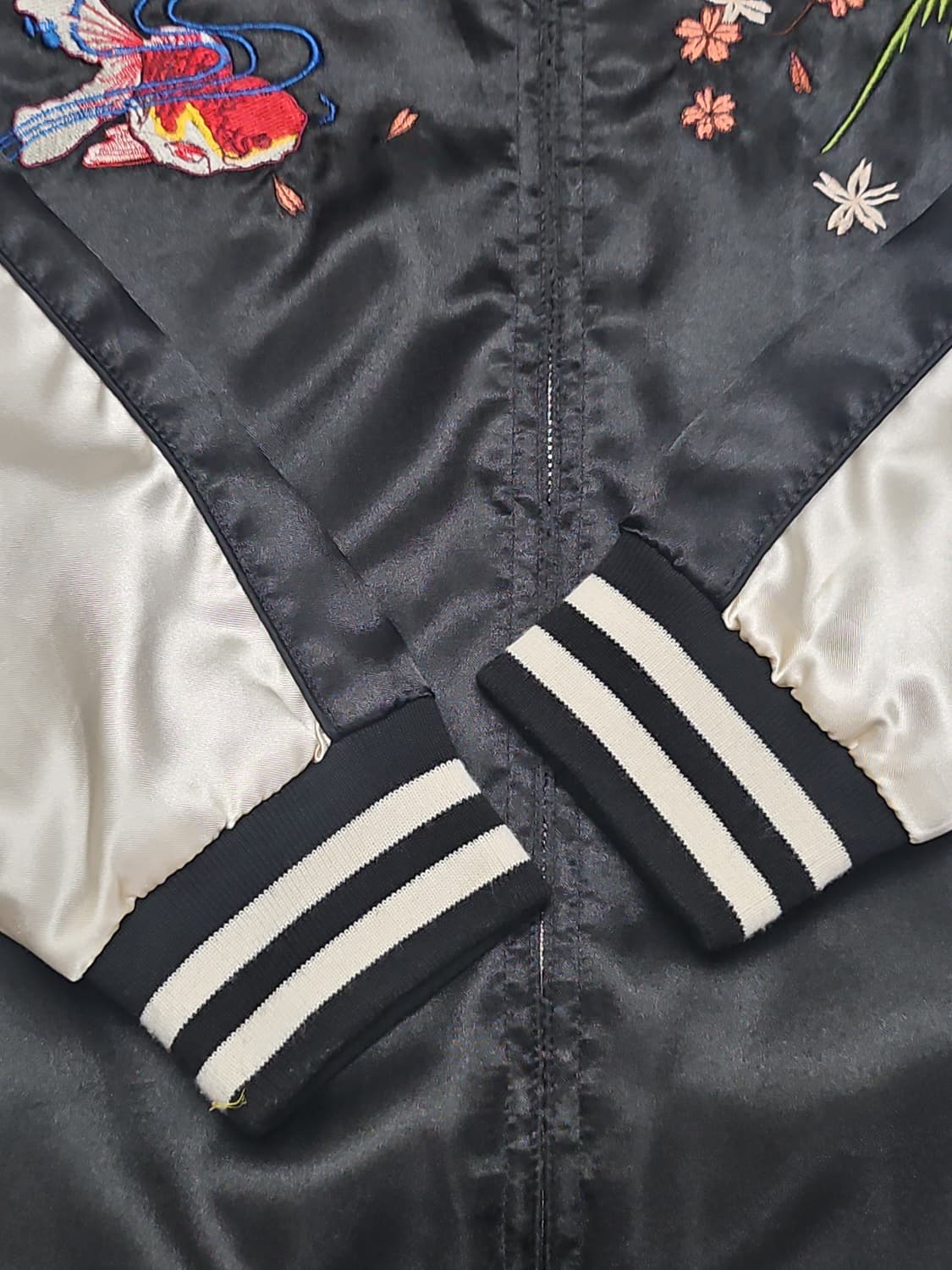 Old Mills 올드밀즈 일본풍 자수 스카잔 점퍼 L 상품이미지2