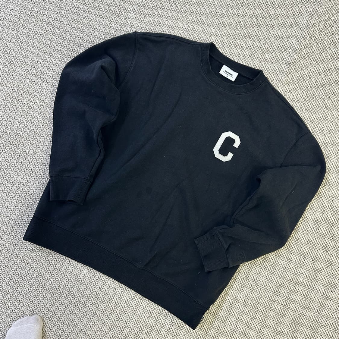 XL 커버낫 맨투맨 C로고 긴팔티 0316D 상품이미지1