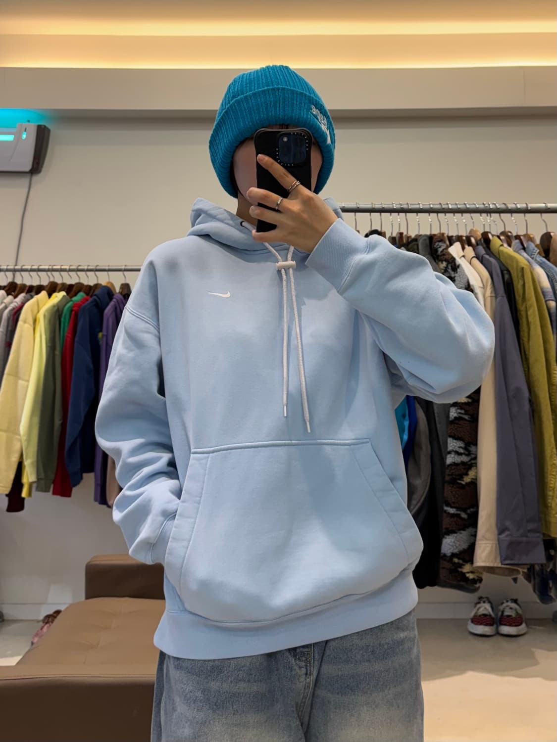 나이키 NRG 후드 사이킥 블루 상품이미지6