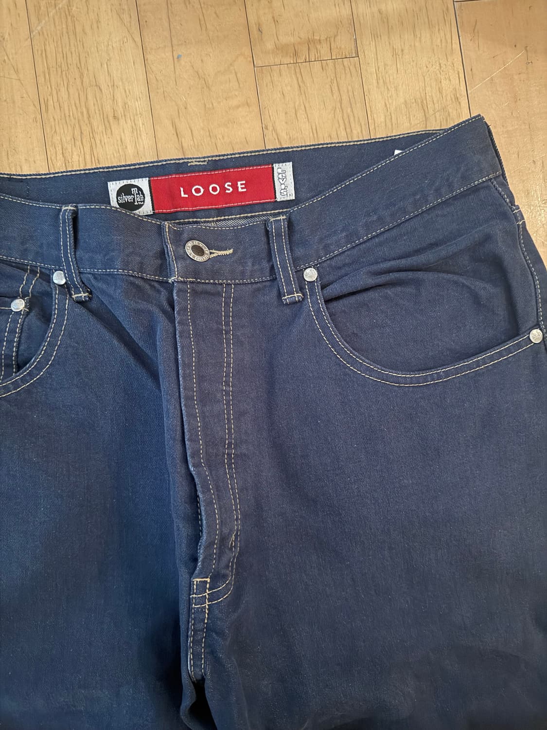 빈티지 리바이스 실버탭 루즈핏 데님 상품이미지1