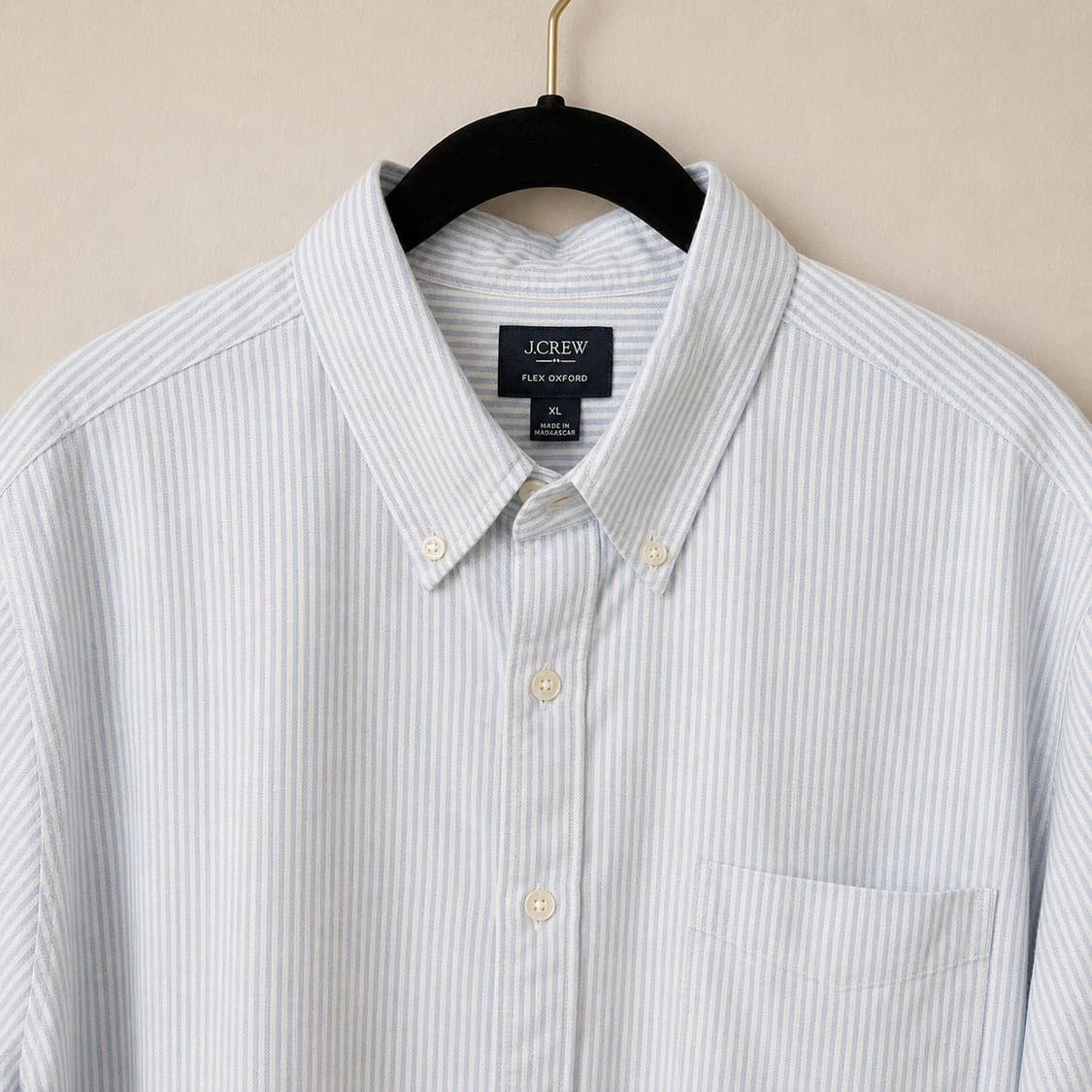 [무료배송] J.Crew 제이크루 스트라이프 옥스포드 셔츠 XL  상품이미지4