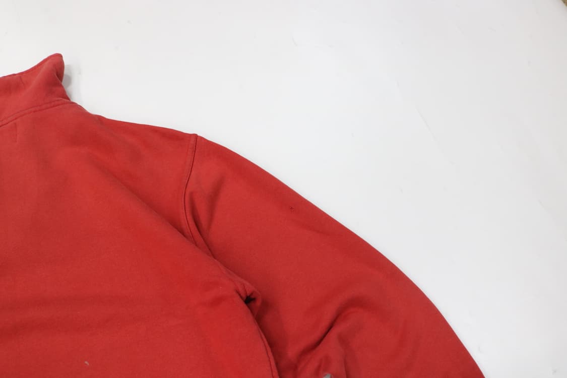 PRO-KEDS 프로케즈 빈티지 아치 로고 하프 집업 스웨트셔츠 레드 상품이미지10
