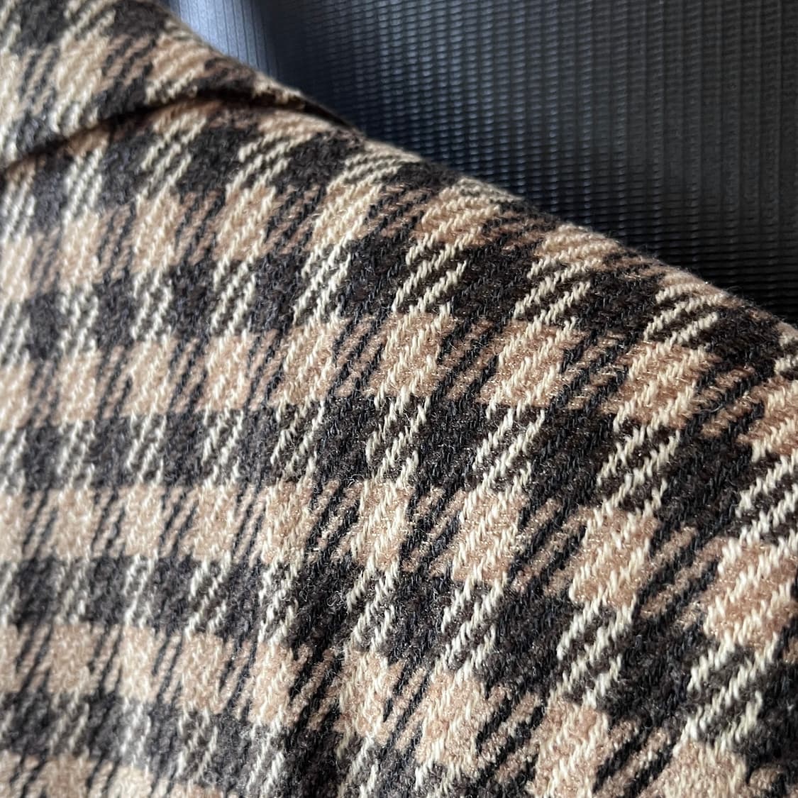 90s 지안프랑코 페레 뉴트럴체크 테일러드 자켓  상품이미지8