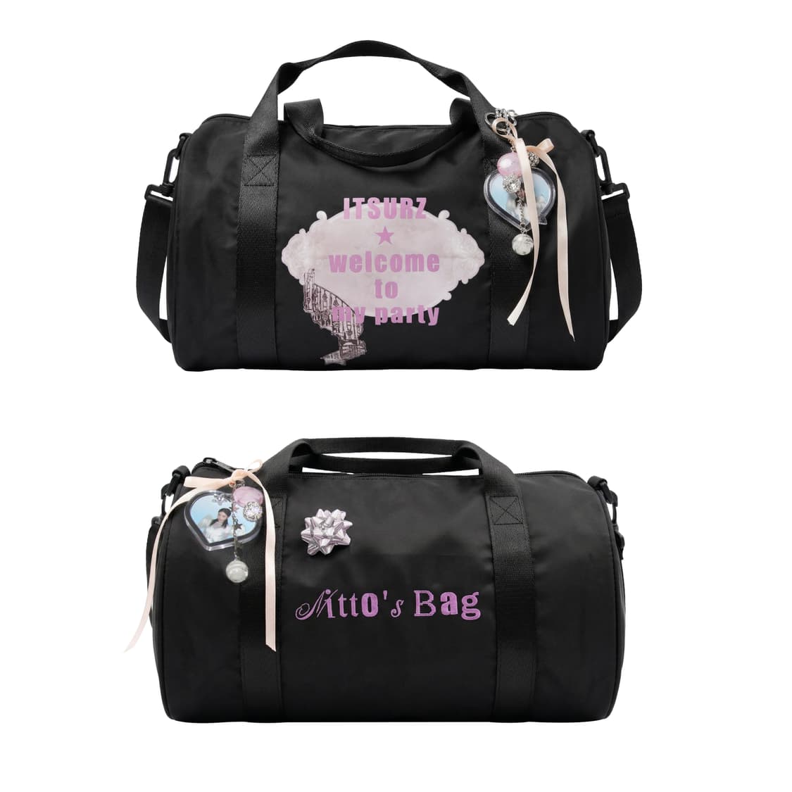 [ITSURz] nitto’s bag-black 상품이미지1