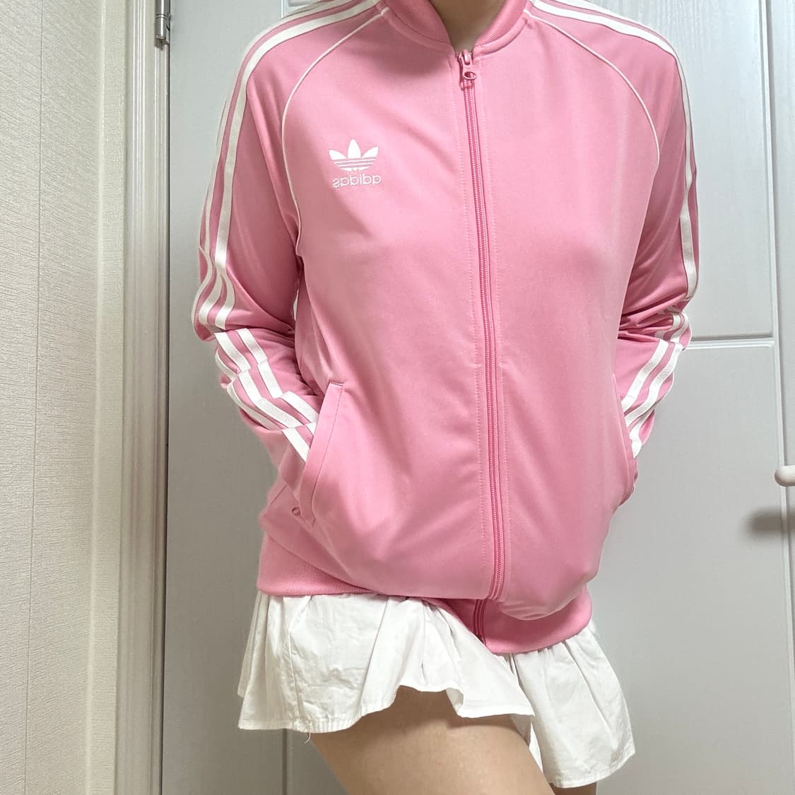 아디다스 핑크 져지 딸기우유 슈퍼스타 상품이미지2