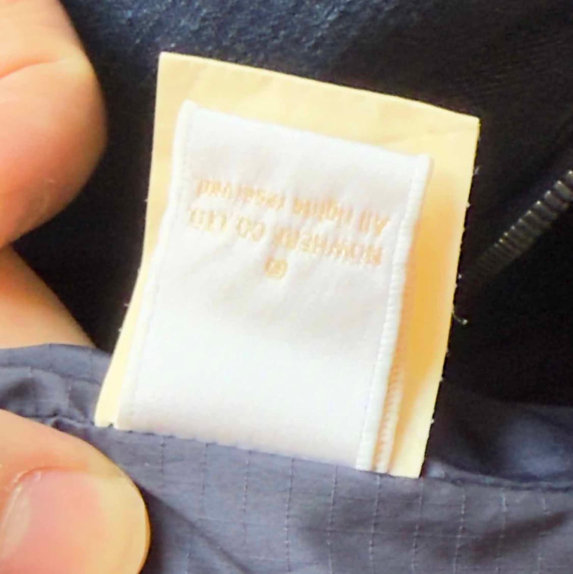 00s 베이프 인디고 데님 푸퍼 자켓 상품이미지9