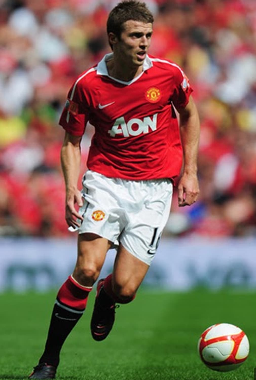 맨유 10/11시즌 마이클 캐릭 유니폼 L사이즈 레플리카 상품이미지8