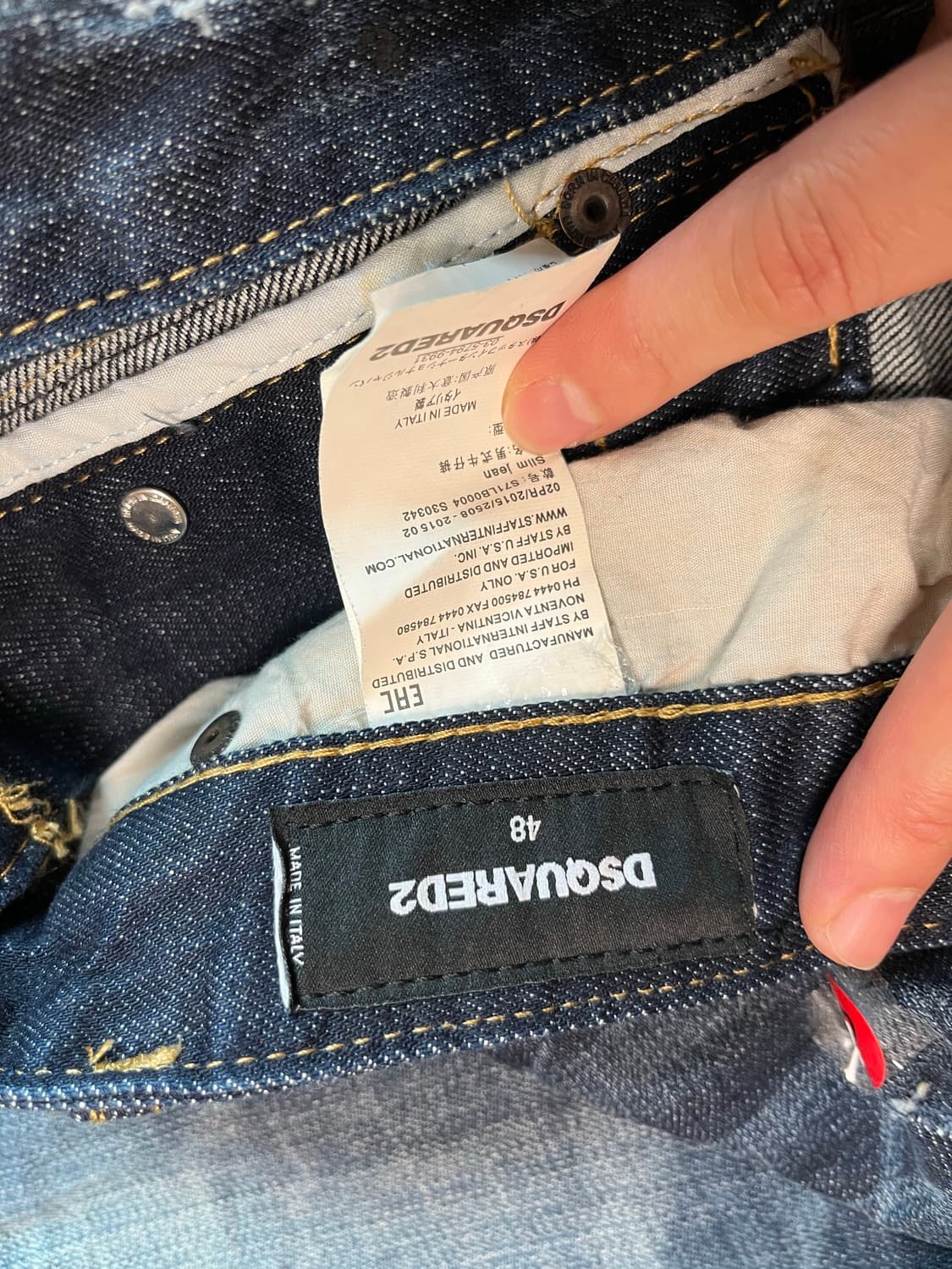 디스퀘어드2 남성 청바지 48 정품 상품이미지7