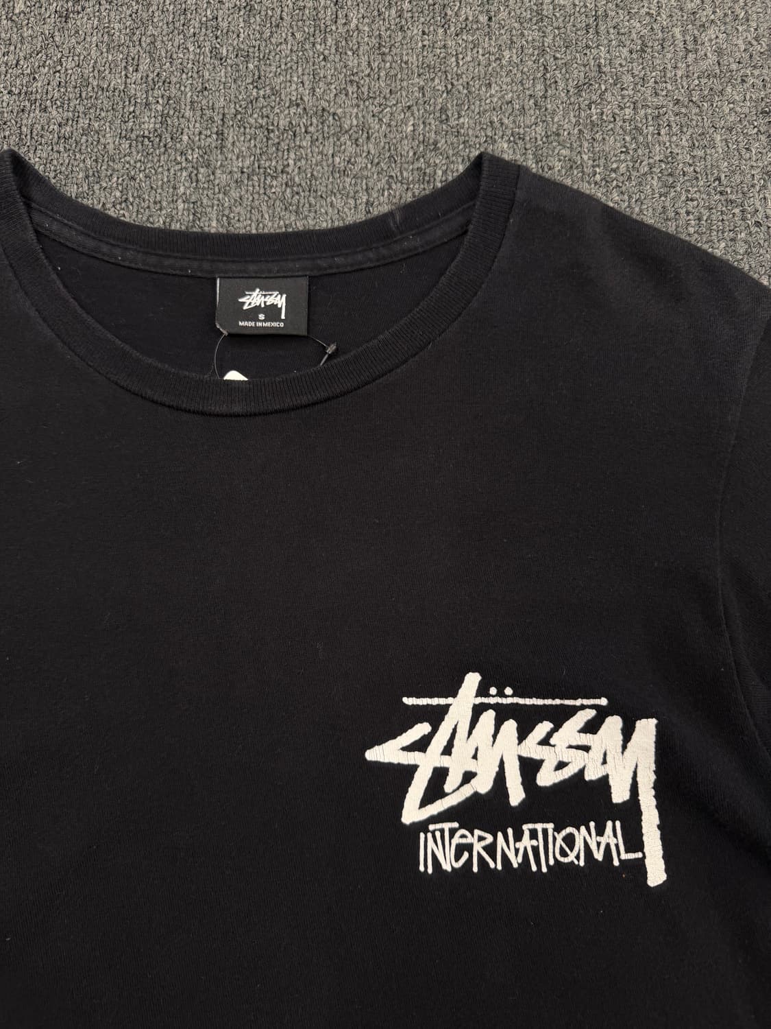 S) 스투시 빈티지 인터네셔널 반팔 티셔츠 상품이미지2