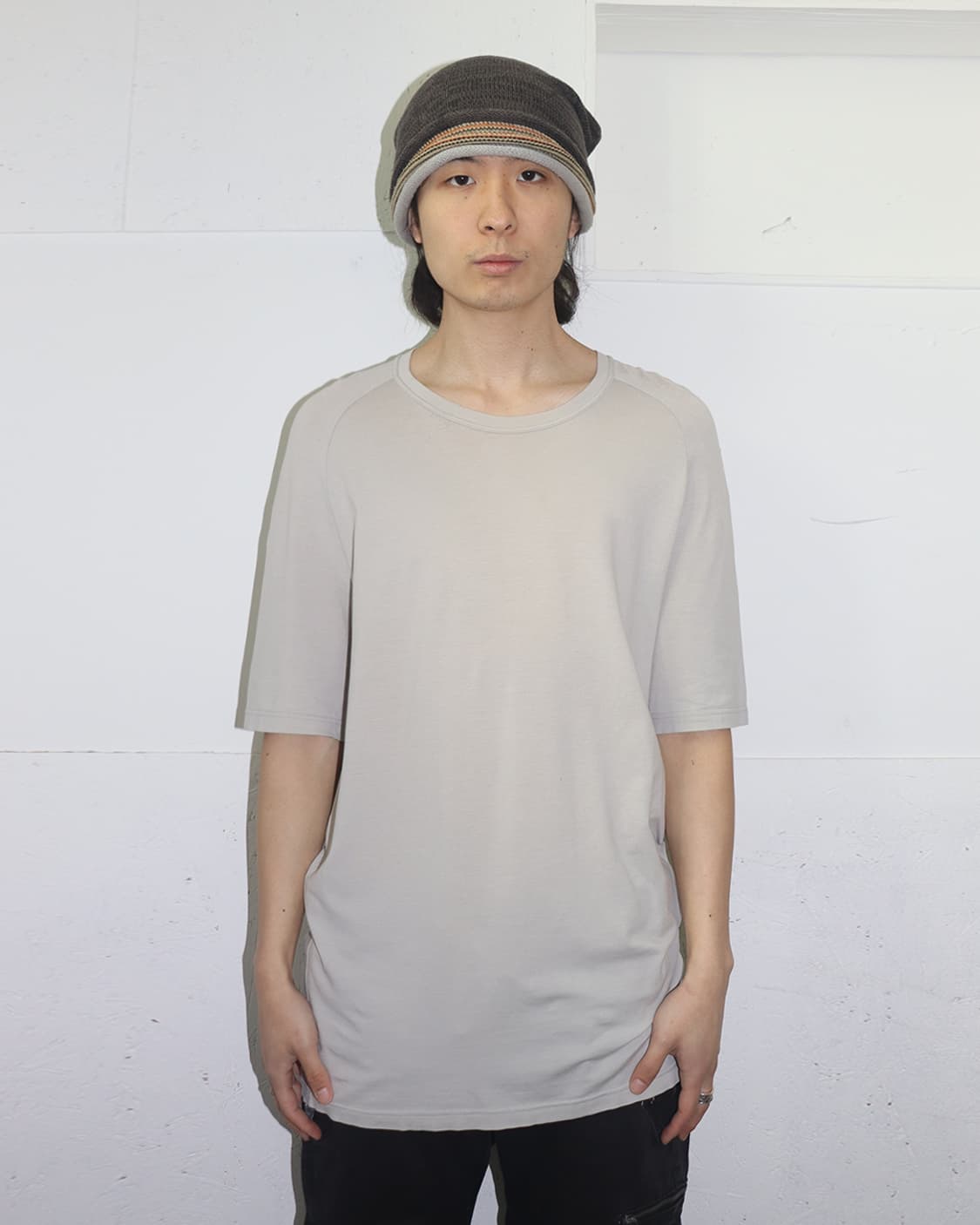 프라다 스포츠 래글런 티셔츠 상품이미지1