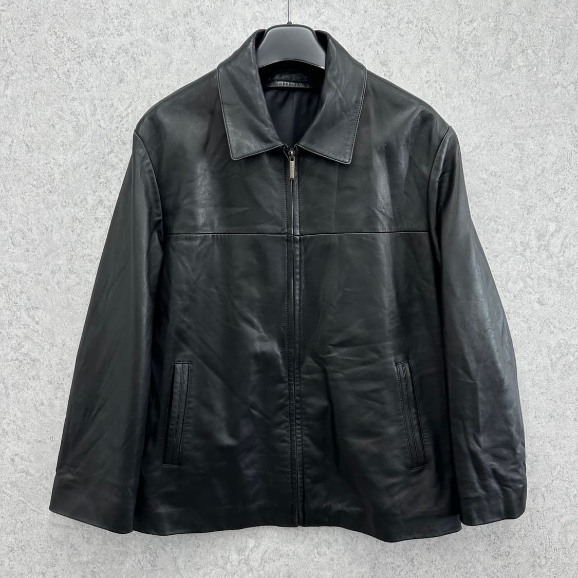 100 인디안 남자 램스킨 블루종 자켓 상품이미지1