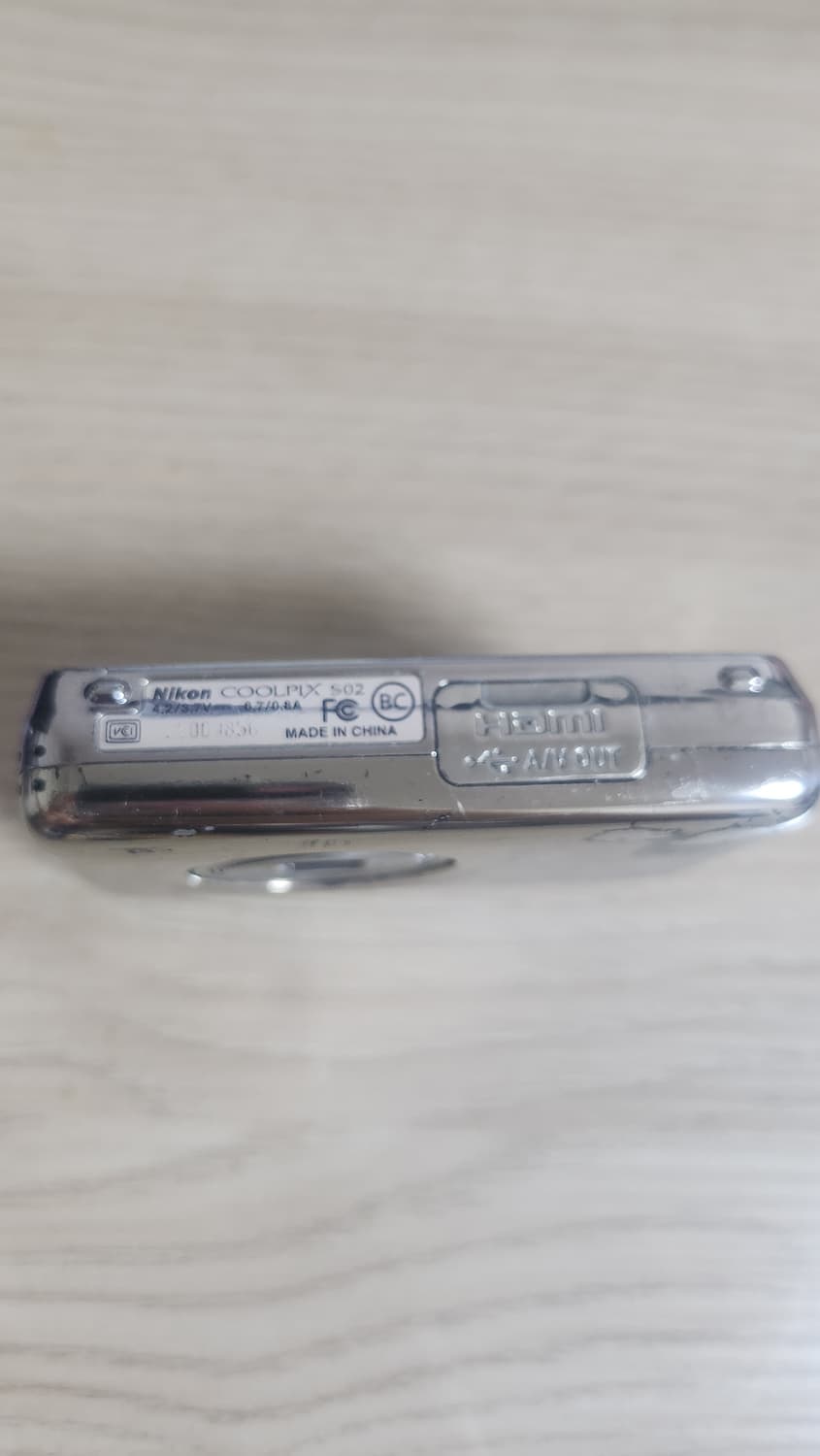 니콘 쿨픽스 s02 실버 동작미확인 nikon coolpix s02 상품이미지4