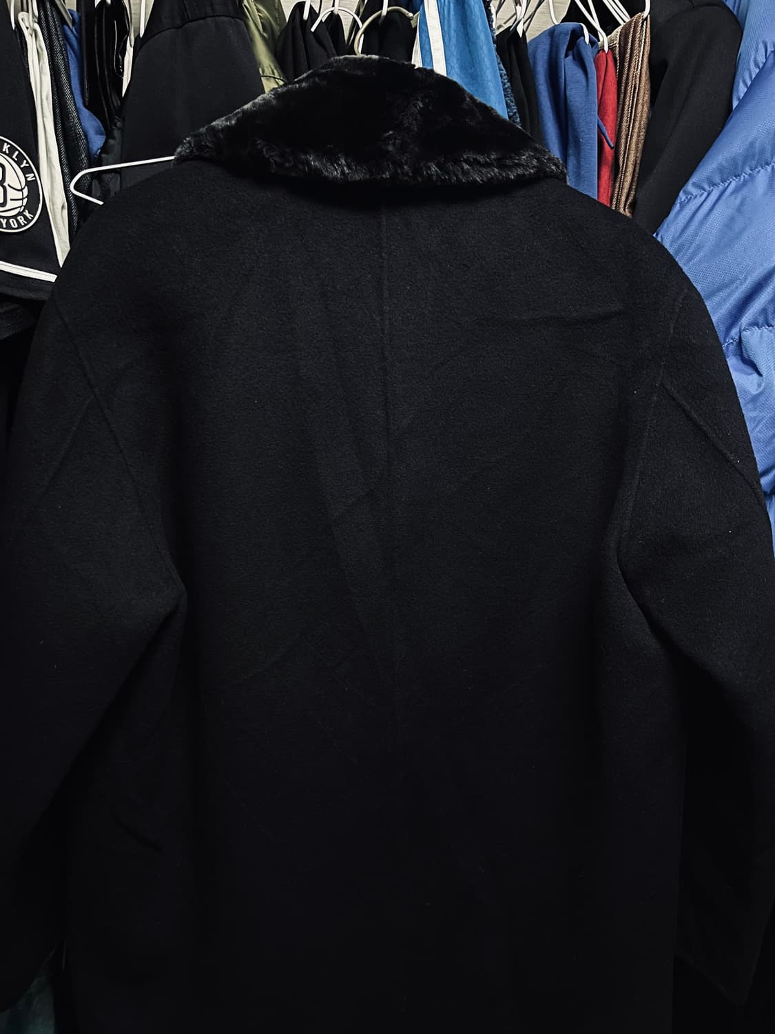 입생로랑 퍼카라 코트 판매 100사이즈 상품이미지2