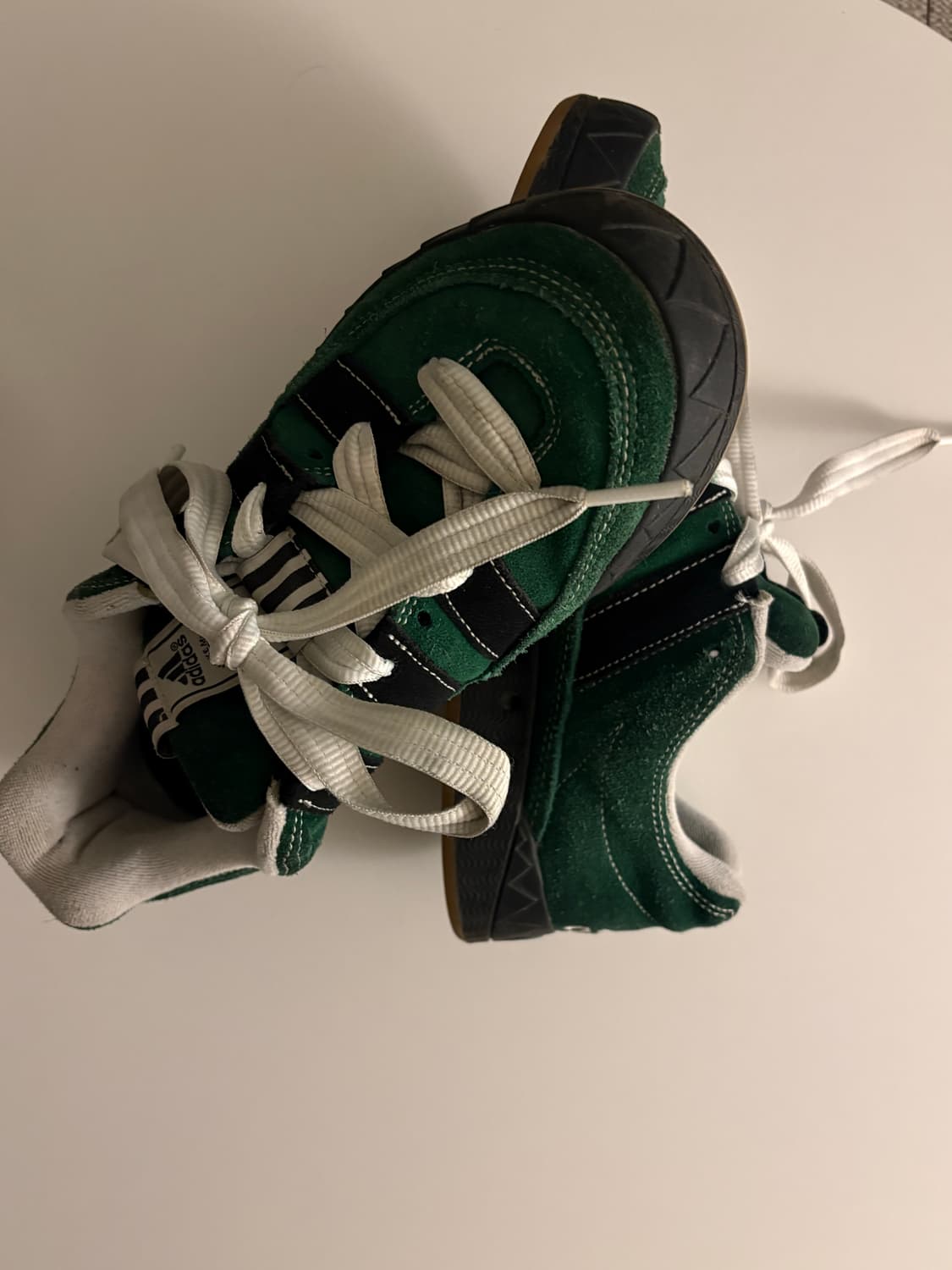 아디다스 x YNuK 아디매틱 다크 그린 코어 블랙 상품이미지1