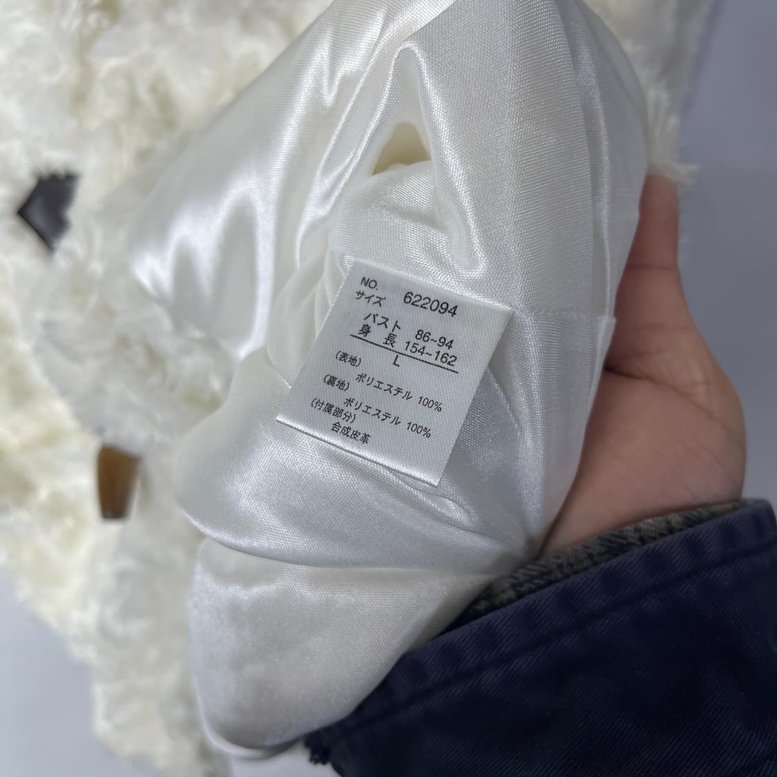 [da da de epatant] 더플 플리스 퍼 후디 자켓 상품이미지6