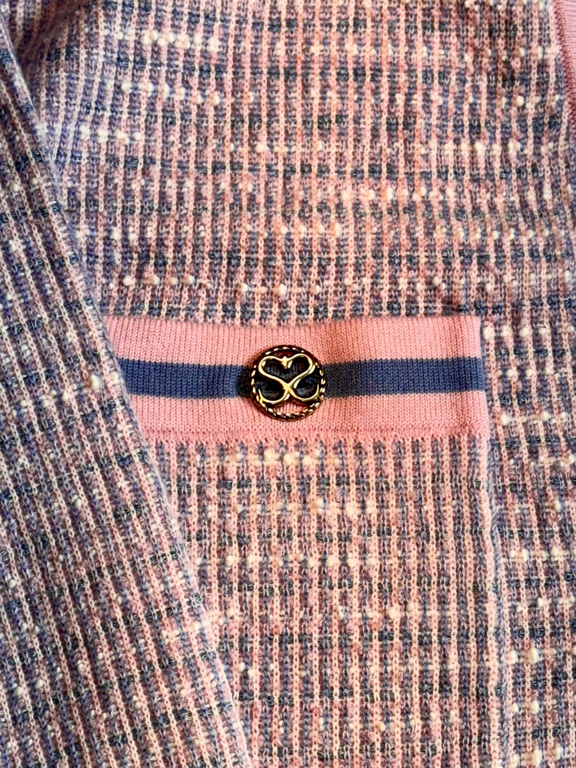 21ss 산드로 크롭 트위드 이펙트 가디건 2사이즈  상품이미지6