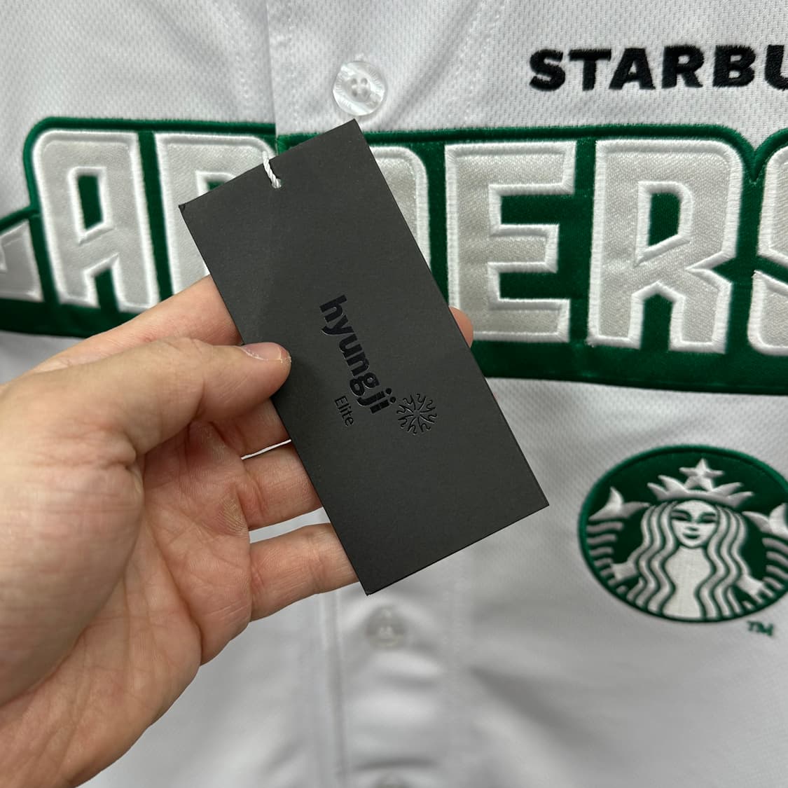 SSG랜더스 스타벅스 22주년 에디션 유니폼 새제품 95 상품이미지5