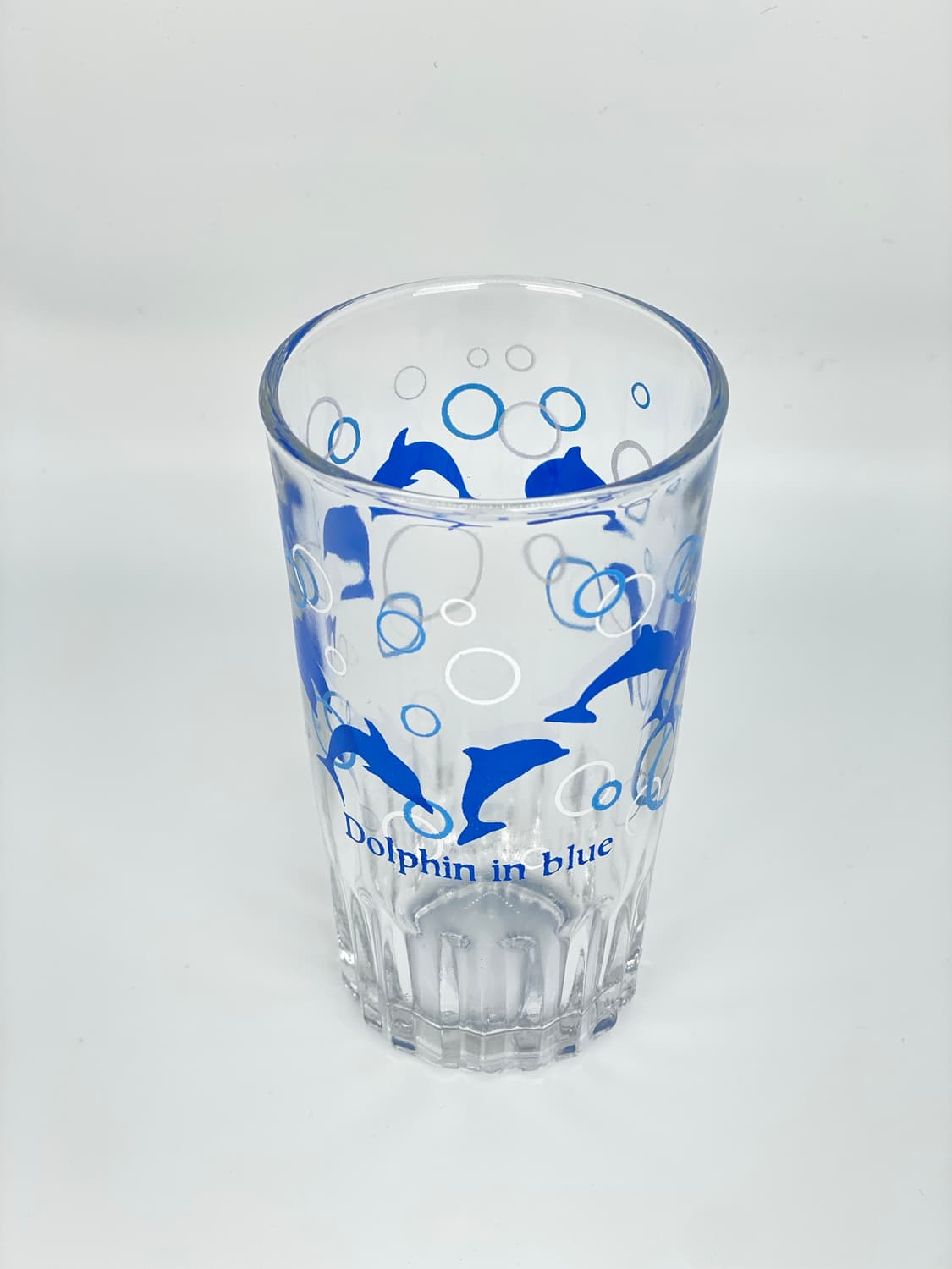 빈티지 돌고래 버블 유리컵 상품이미지2