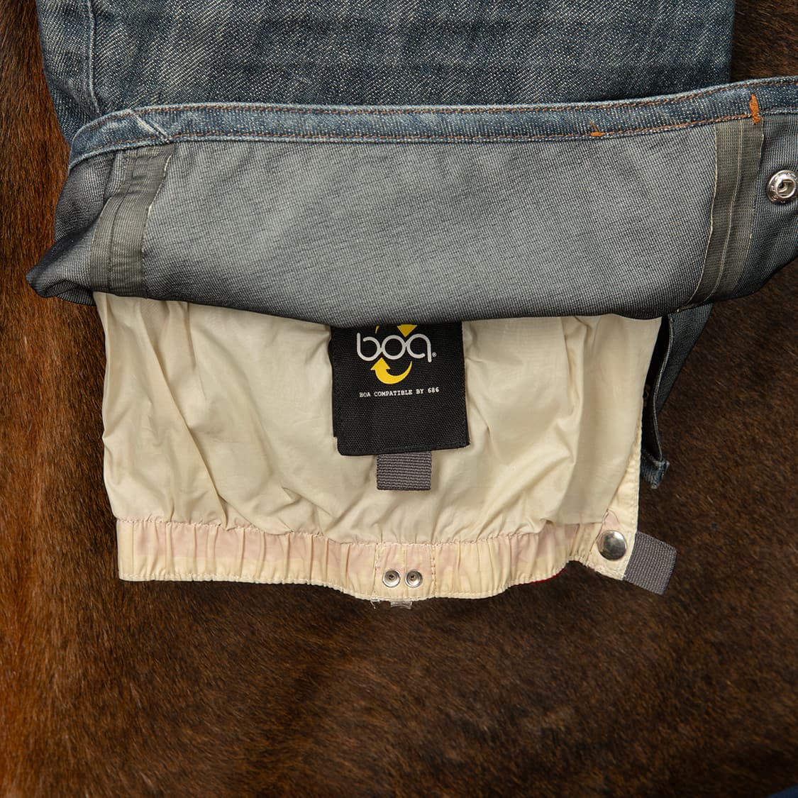 [36] 00s 리바이스 x 686 콜라보레이션 스노우보드 데님팬츠  상품이미지5