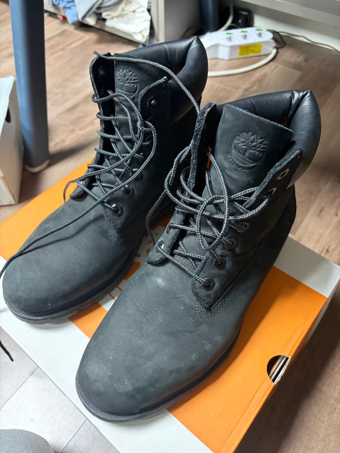 팀버랜드 6인치 워터프루프 블랙 (265) 상품이미지1