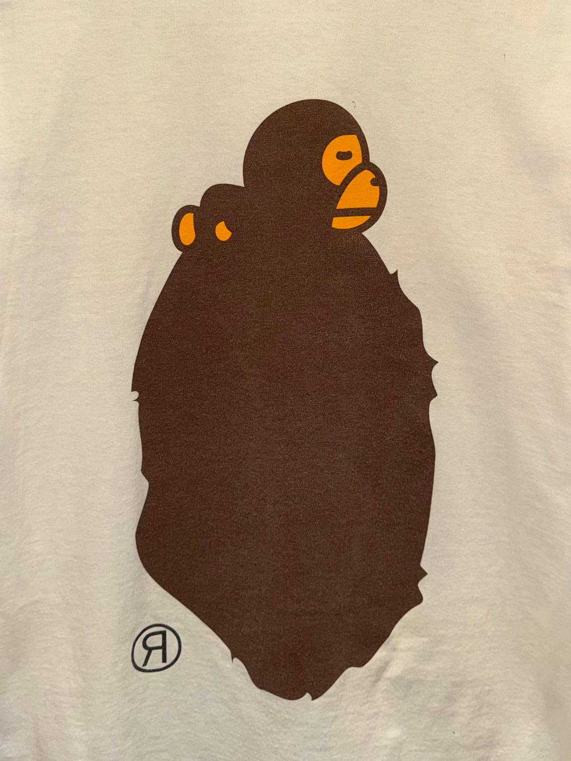 베이프 마일로 온 빅 에이프 반발 티셔츠 상품이미지4