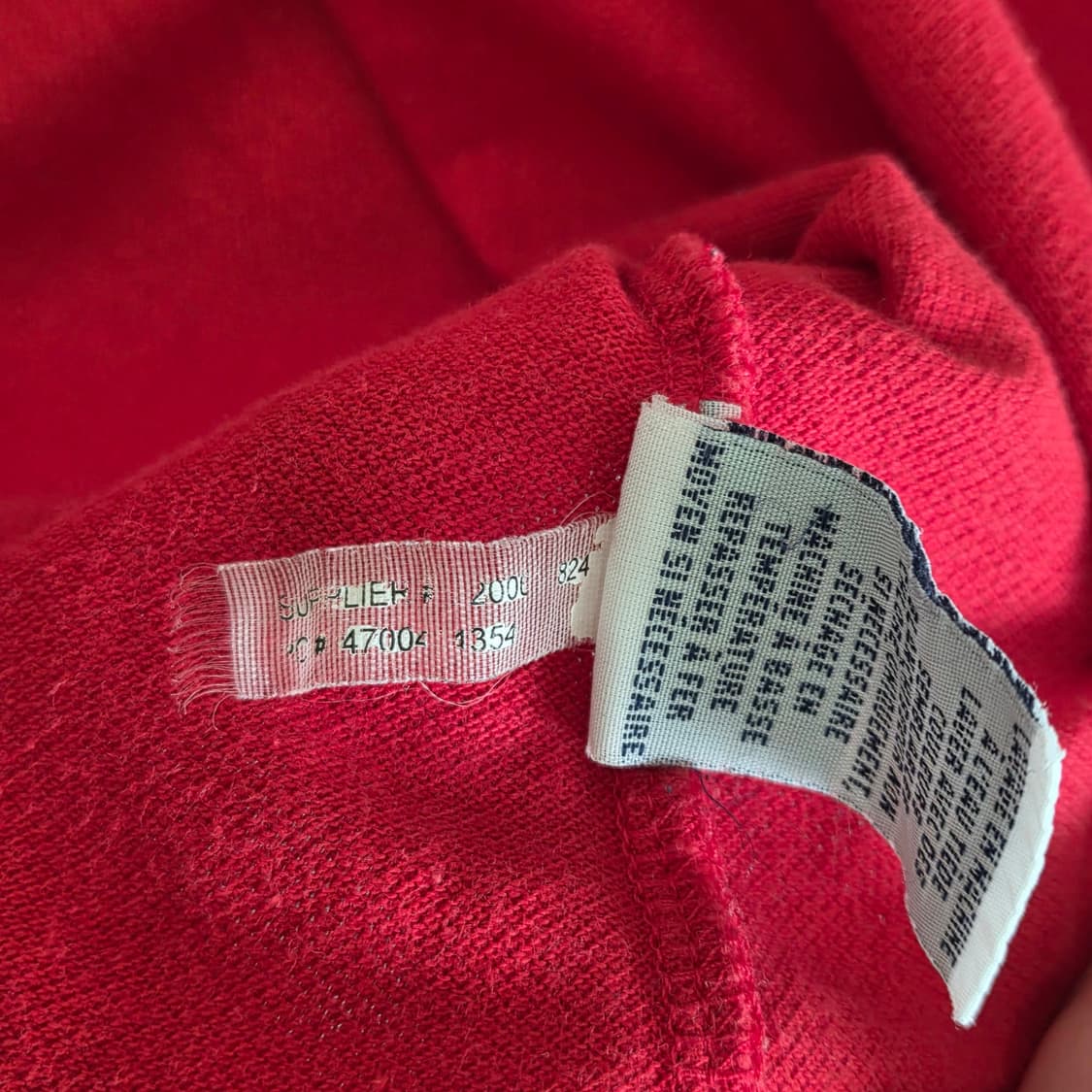 POLO Ralph Lauren 폴로 랄프로렌 여성 레드 카라 반팔 티셔 상품이미지3