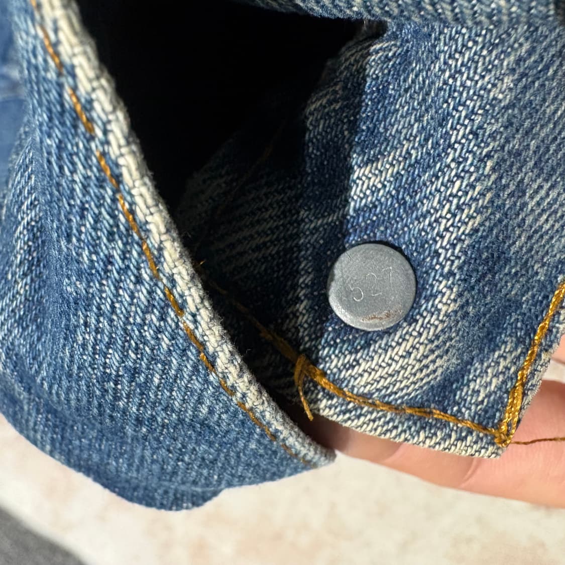 90’s 리바이스 USA 70411 빈티지 데님 트러커자켓 상품이미지4