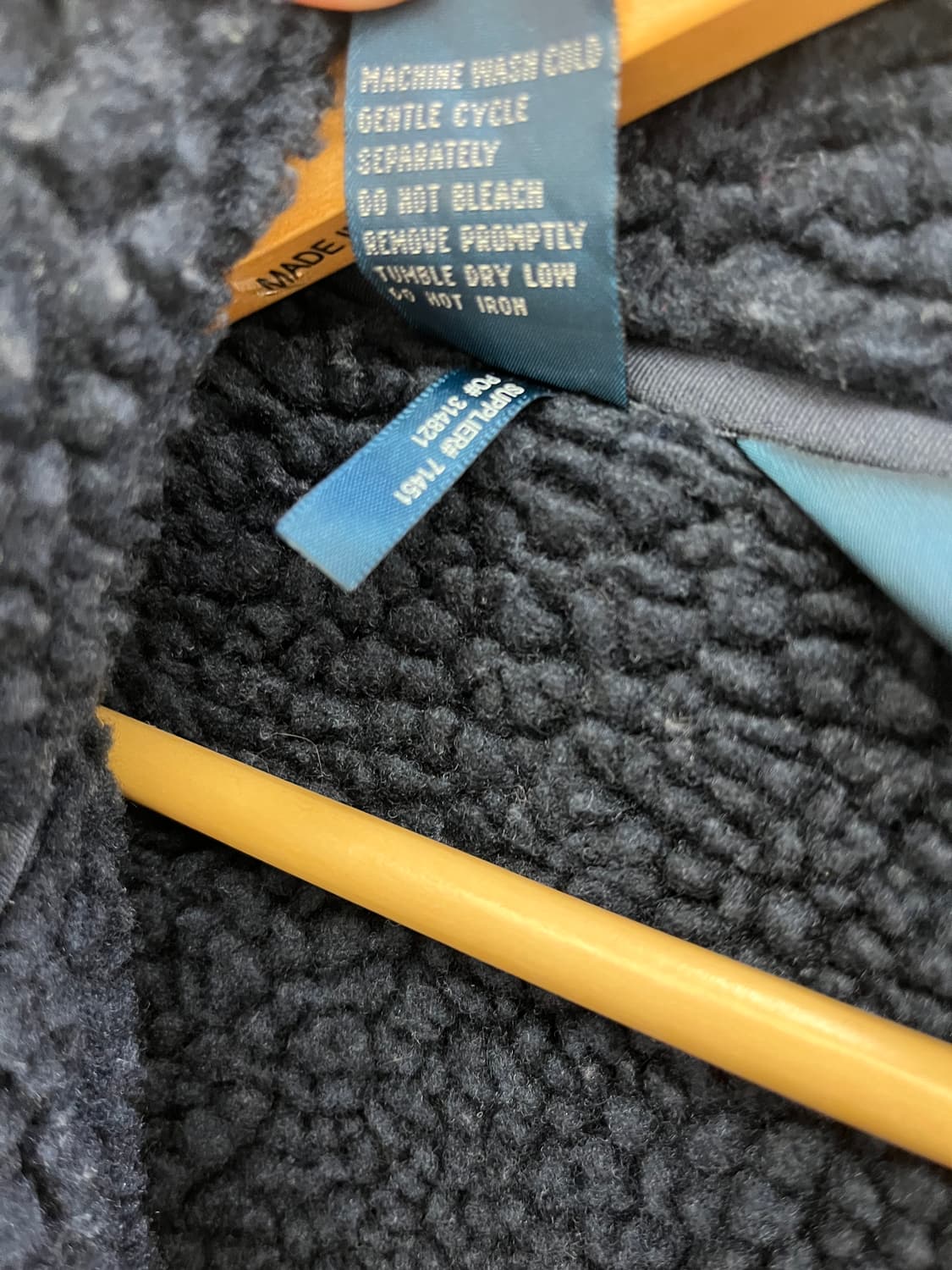 폴로 랄프로렌 폴리 집업 자켓 후리스안감 상품이미지10