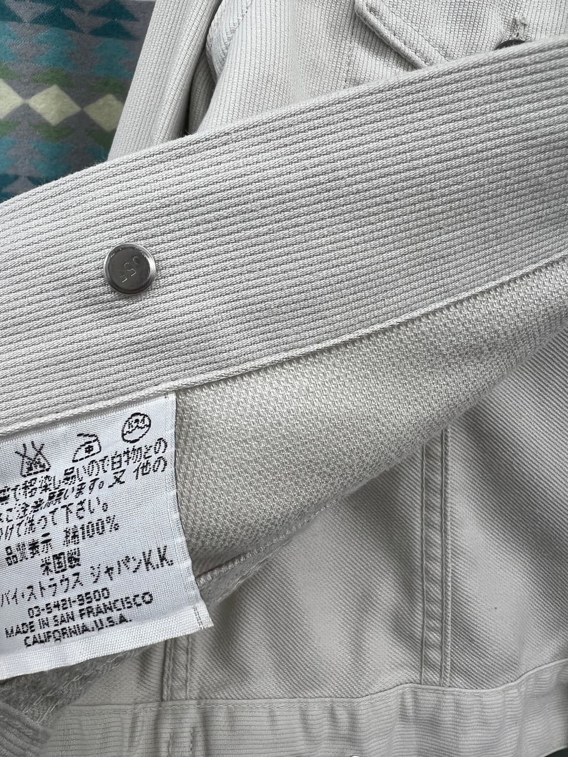 리바이스 941b 555 팩토리 트러커 자켓 상품이미지3