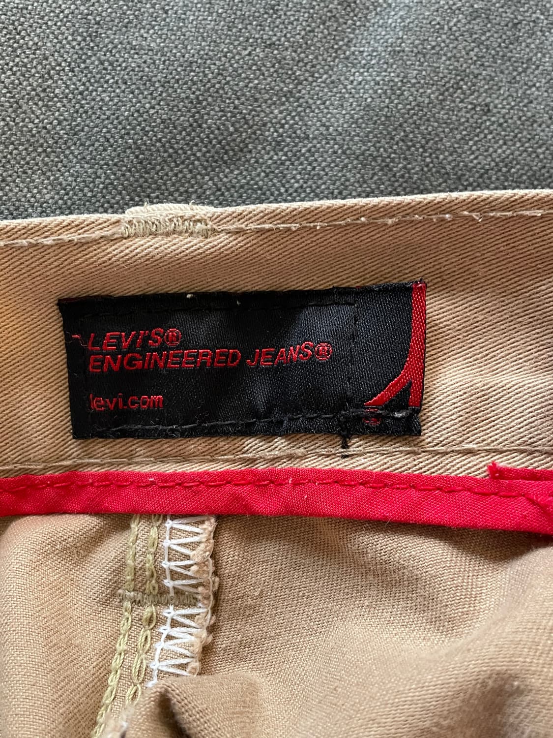 리바이스 엔지니어드 진스 베이지 팬츠 상품이미지6