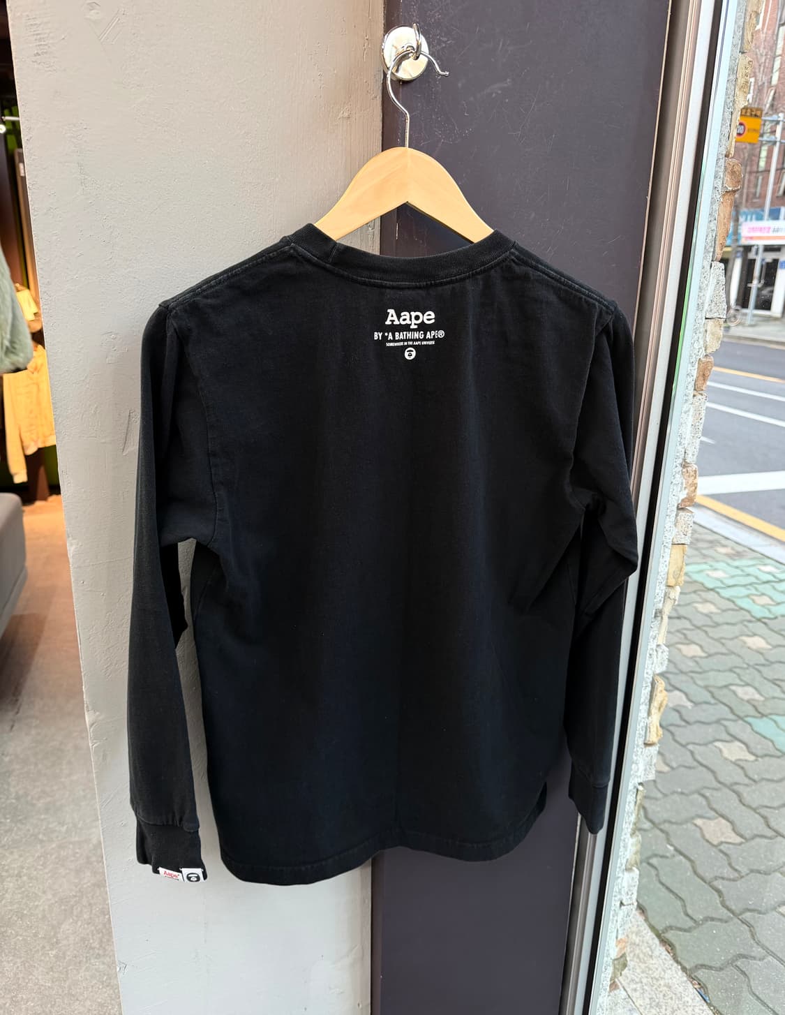 S/ 베이프 AAPE 사루카모 맨투맨 상품이미지7